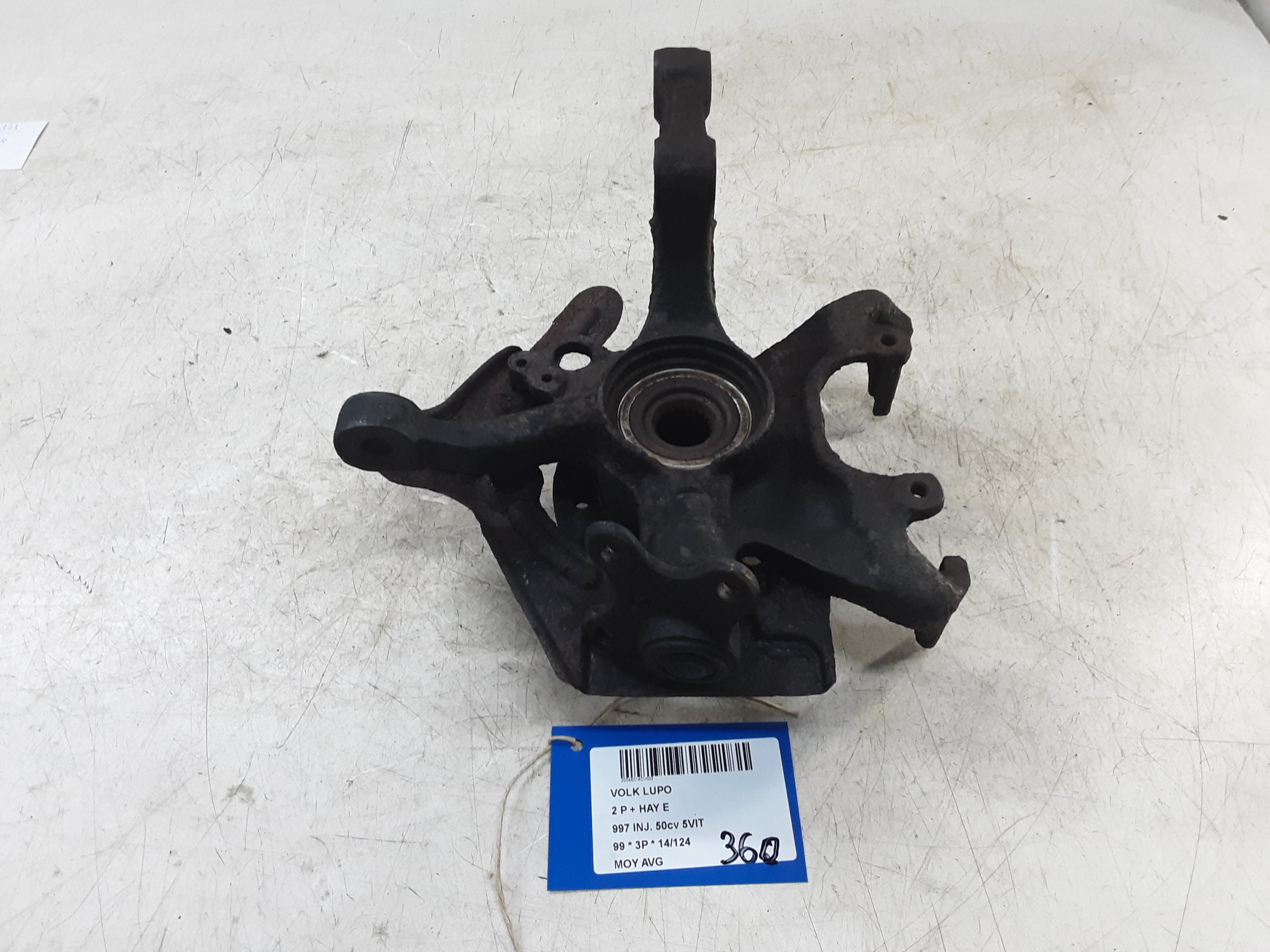 WIELNAAF VOOR LINKS Vw LUPO