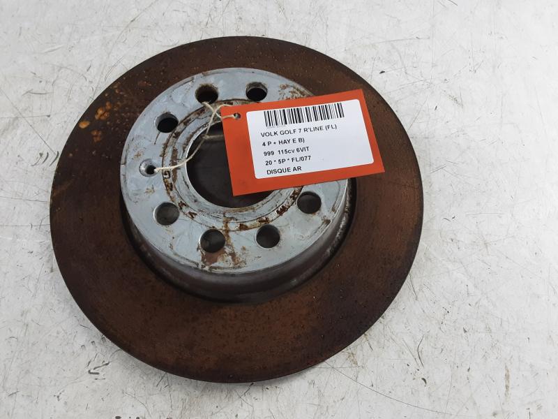 REAR BRAKE DISC Vw GOLF VII 1/17 - 2/20 FaceLift