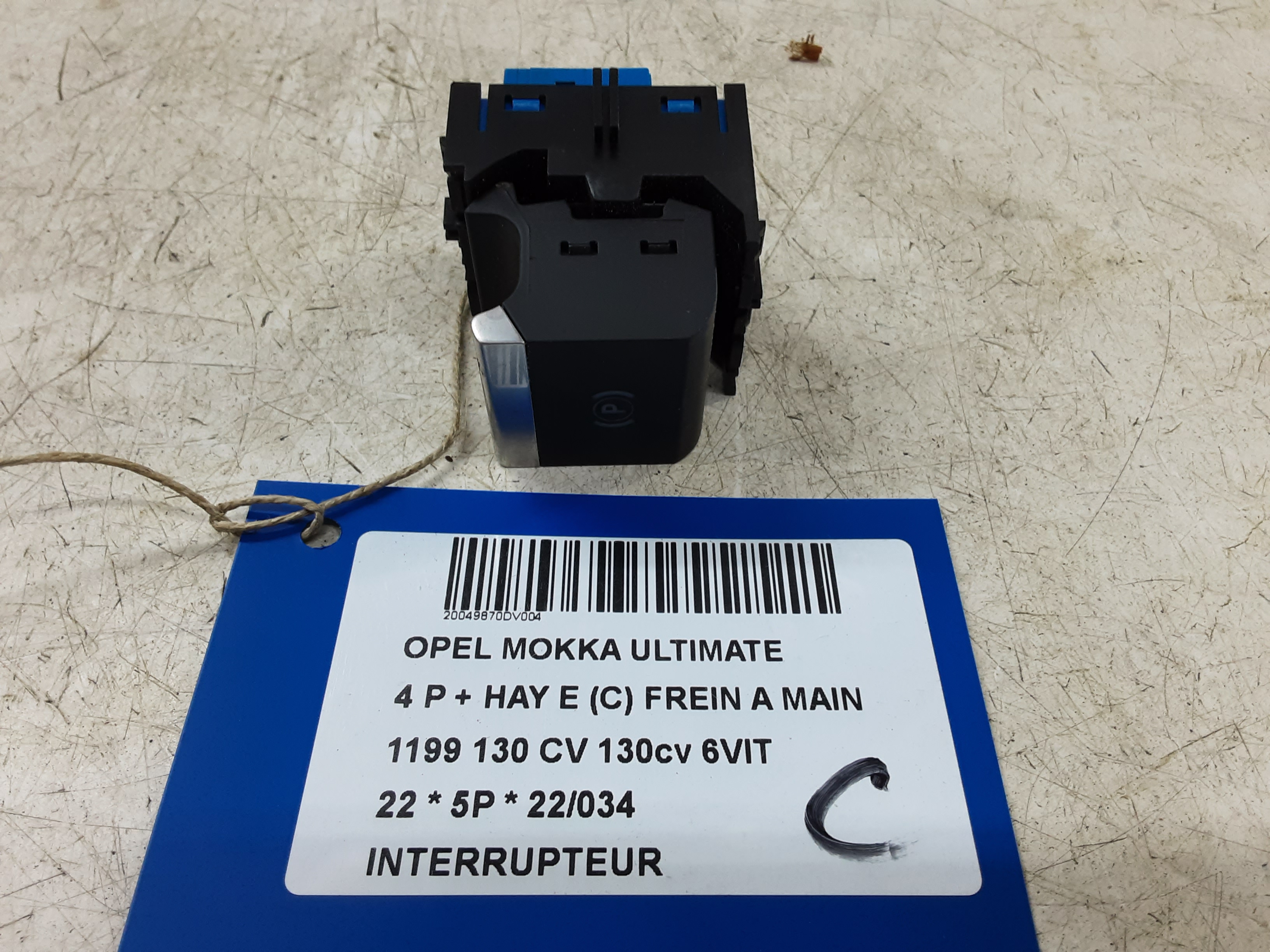 INTERRUPTEUR Opel MOKKA 10/20 +