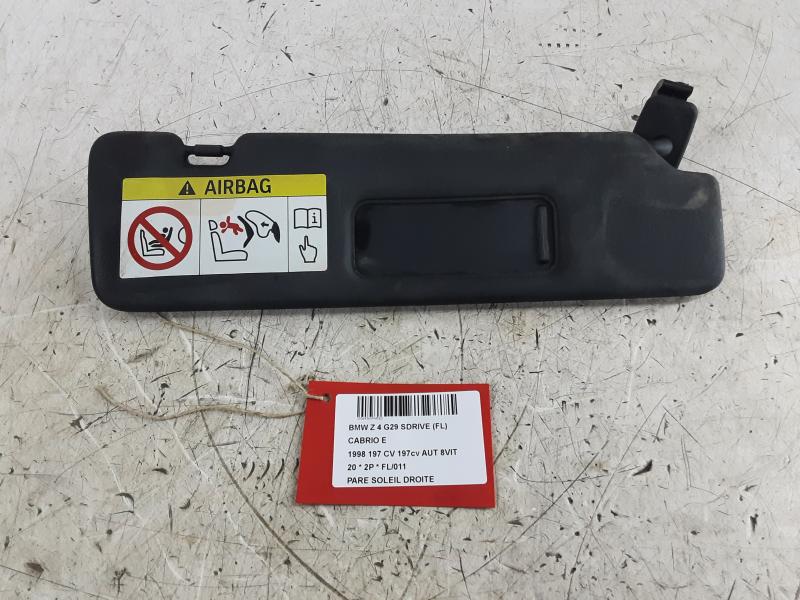 SUN VISOR RIGHT Bmw Z4 G29 11/18+