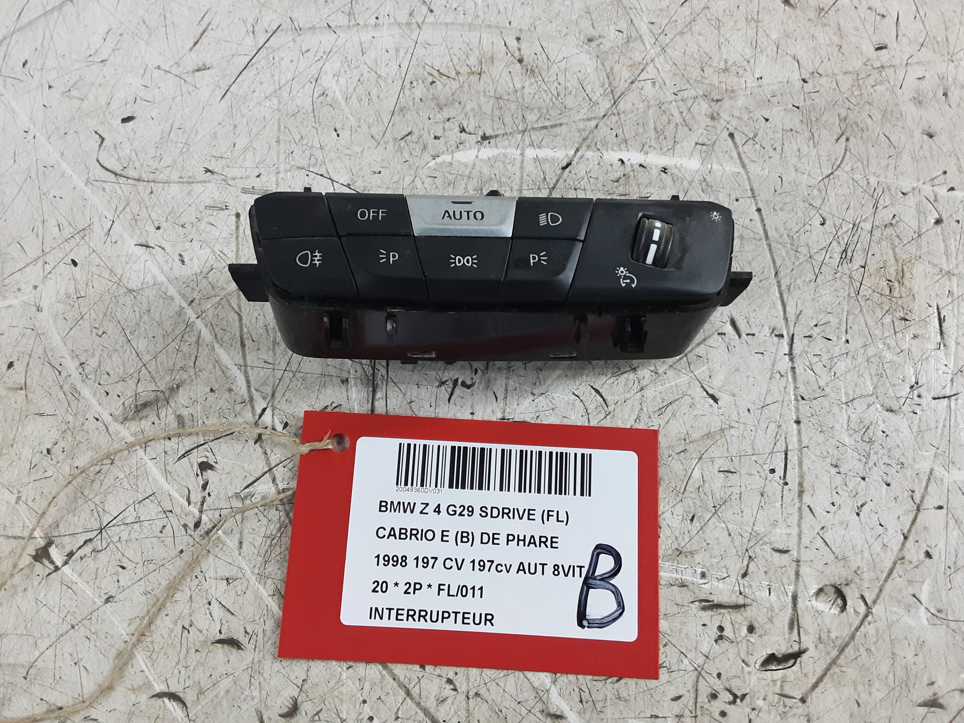 SCHAKELAAR Bmw Z4 G29 11/18+