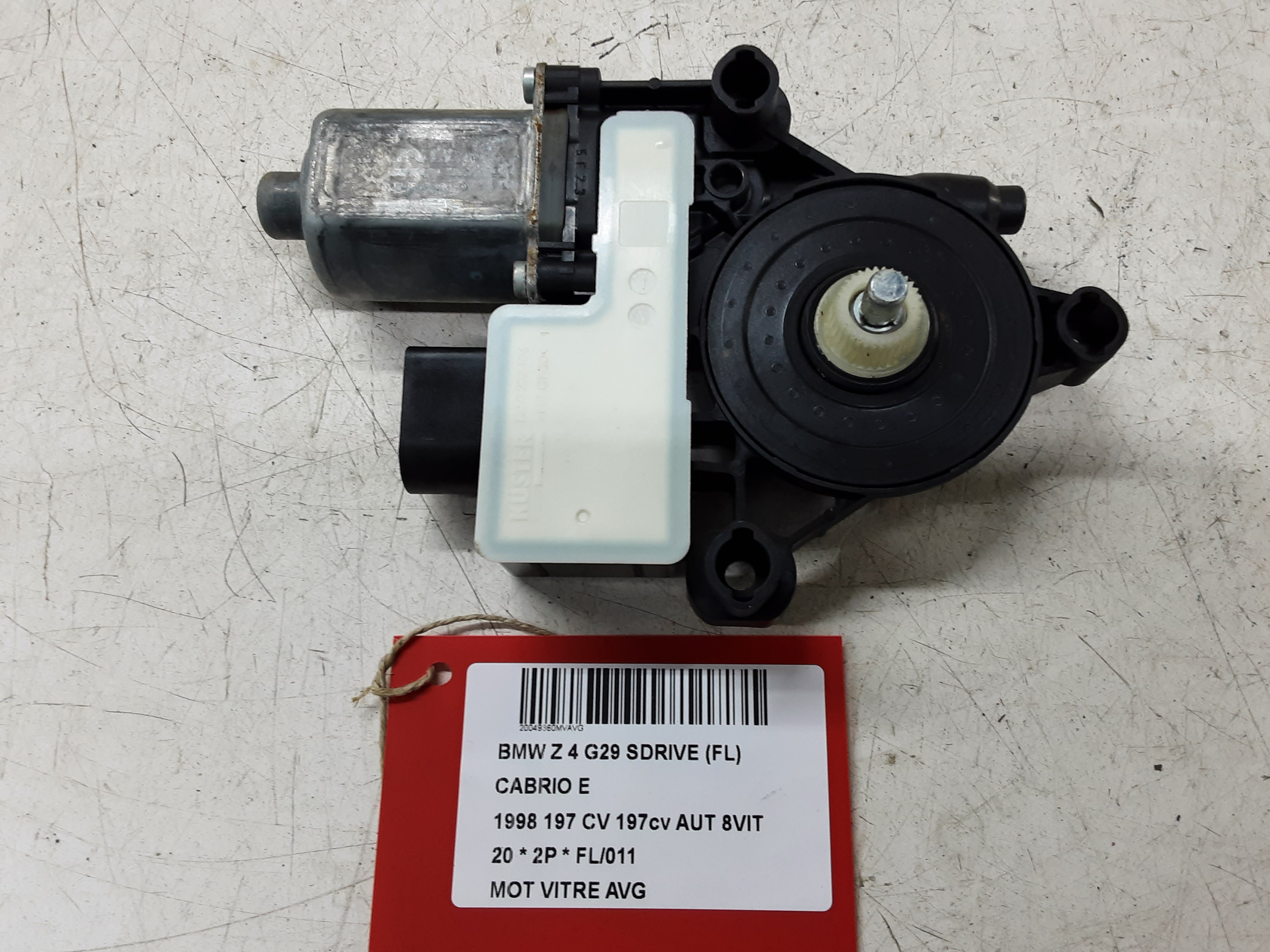 MOTOR RUITMECHANISME VOOR LINKS Bmw Z4 G29 11/18+