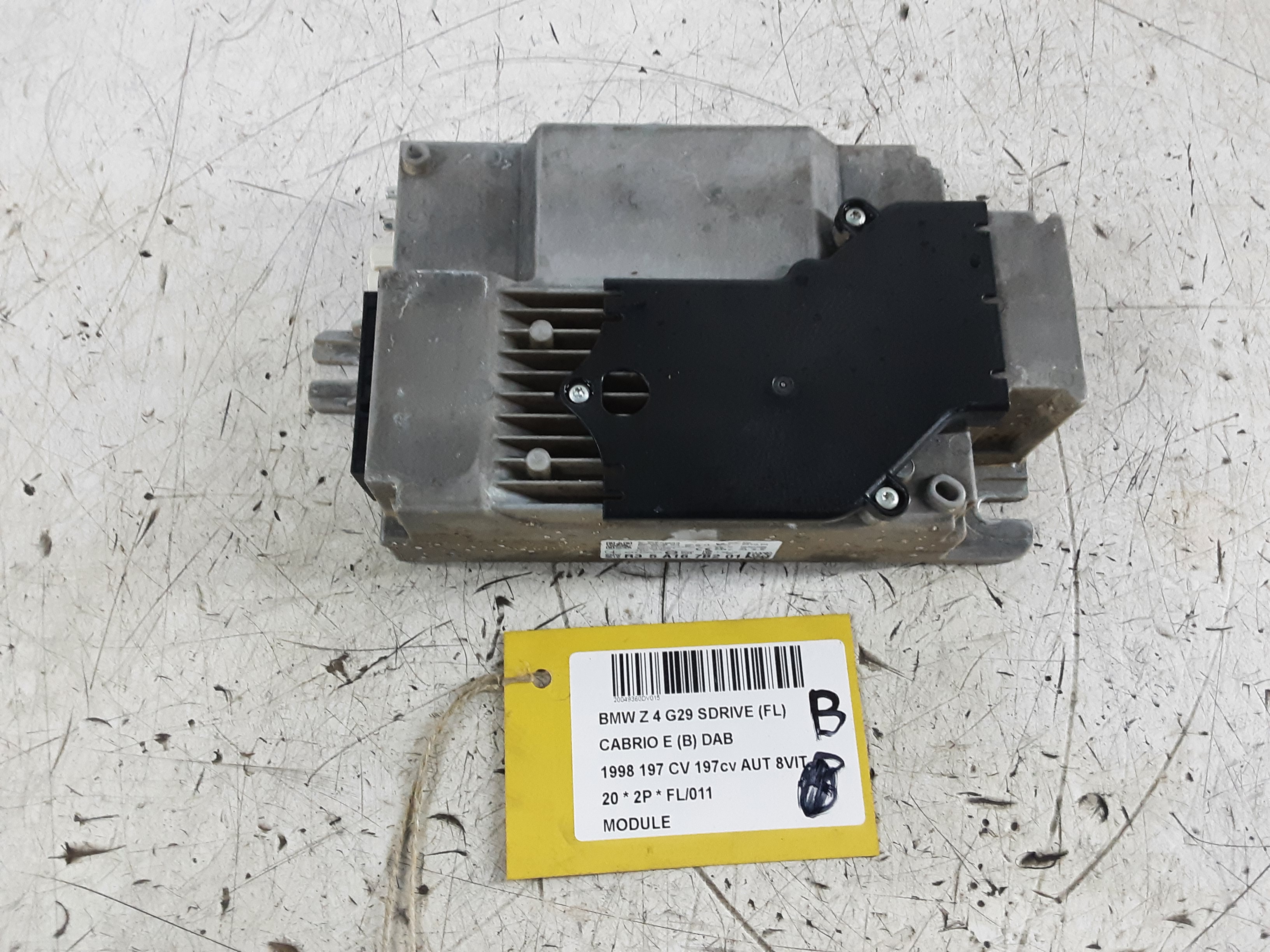 MODULE Bmw Z4 G29 11/18+