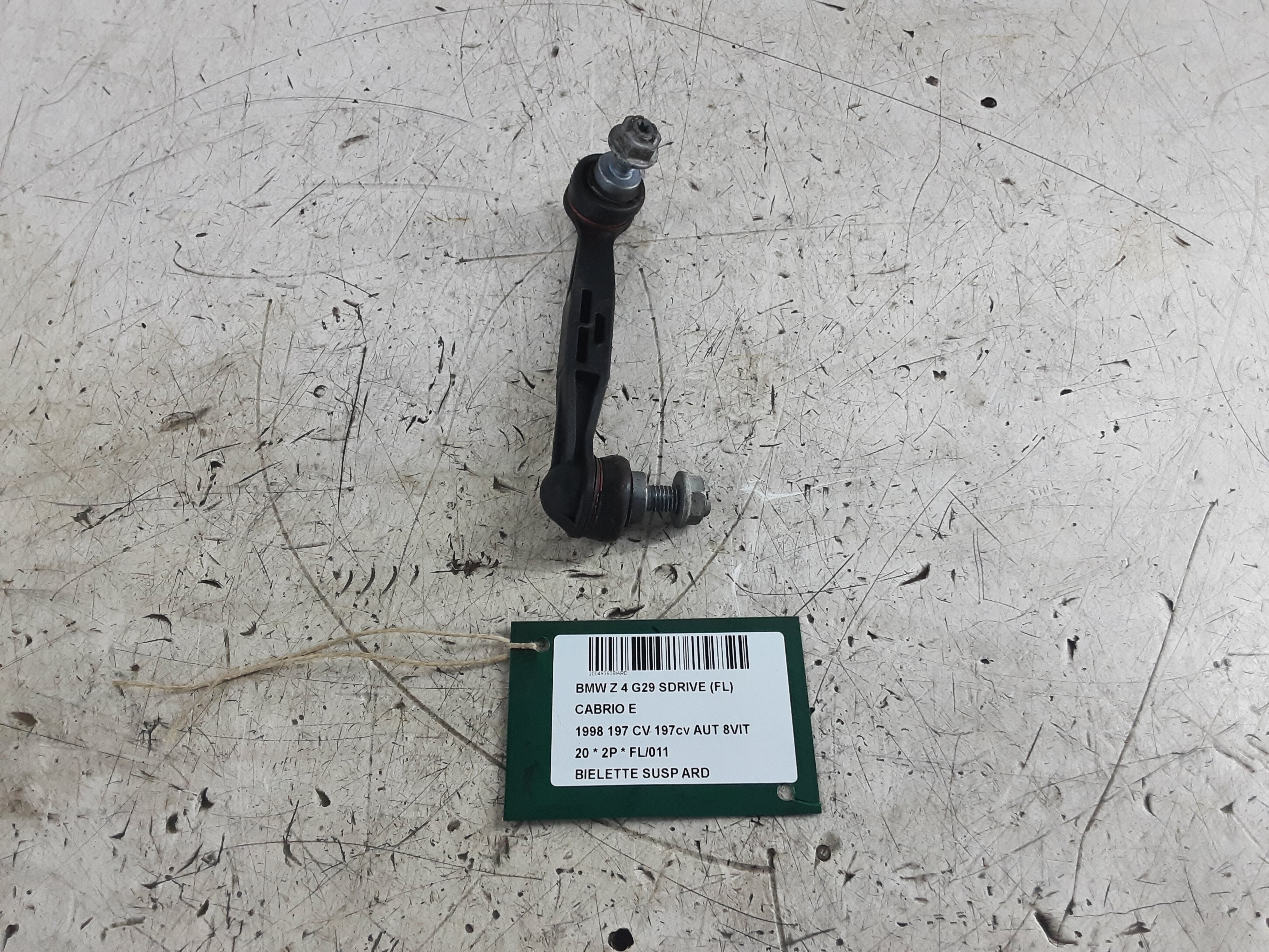 REACTIESTANG ACHTER RECHTS Bmw Z4 G29 11/18+