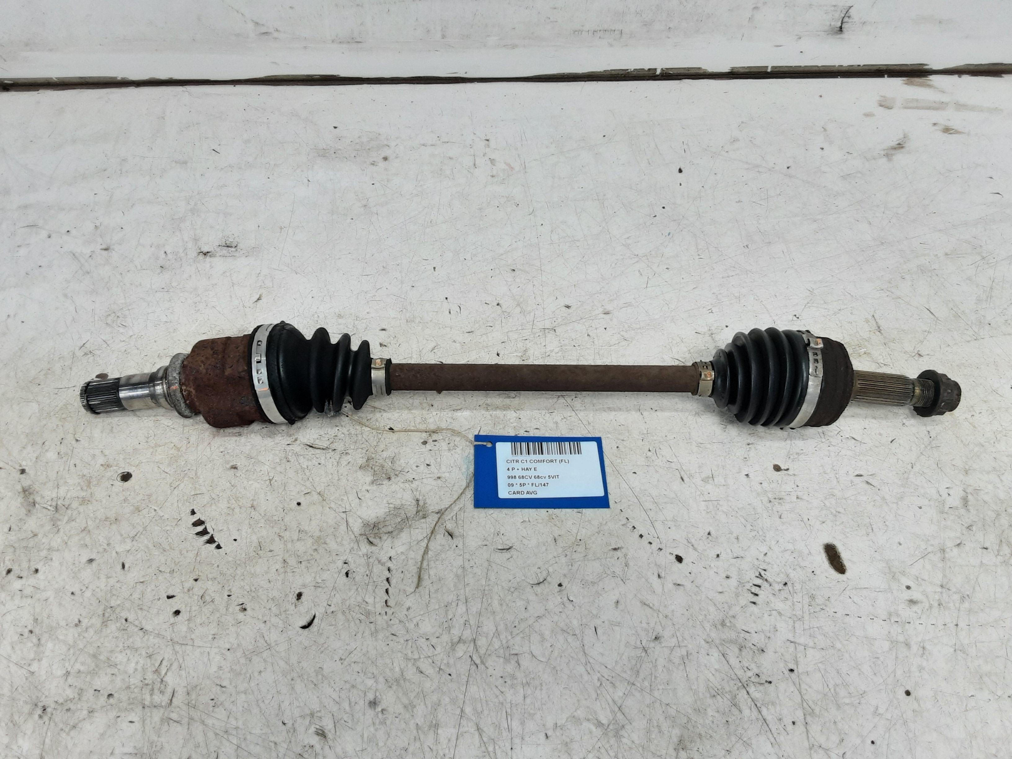 AANDRIJFAS VOOR LINKS Citroen C1 06/05 - 14