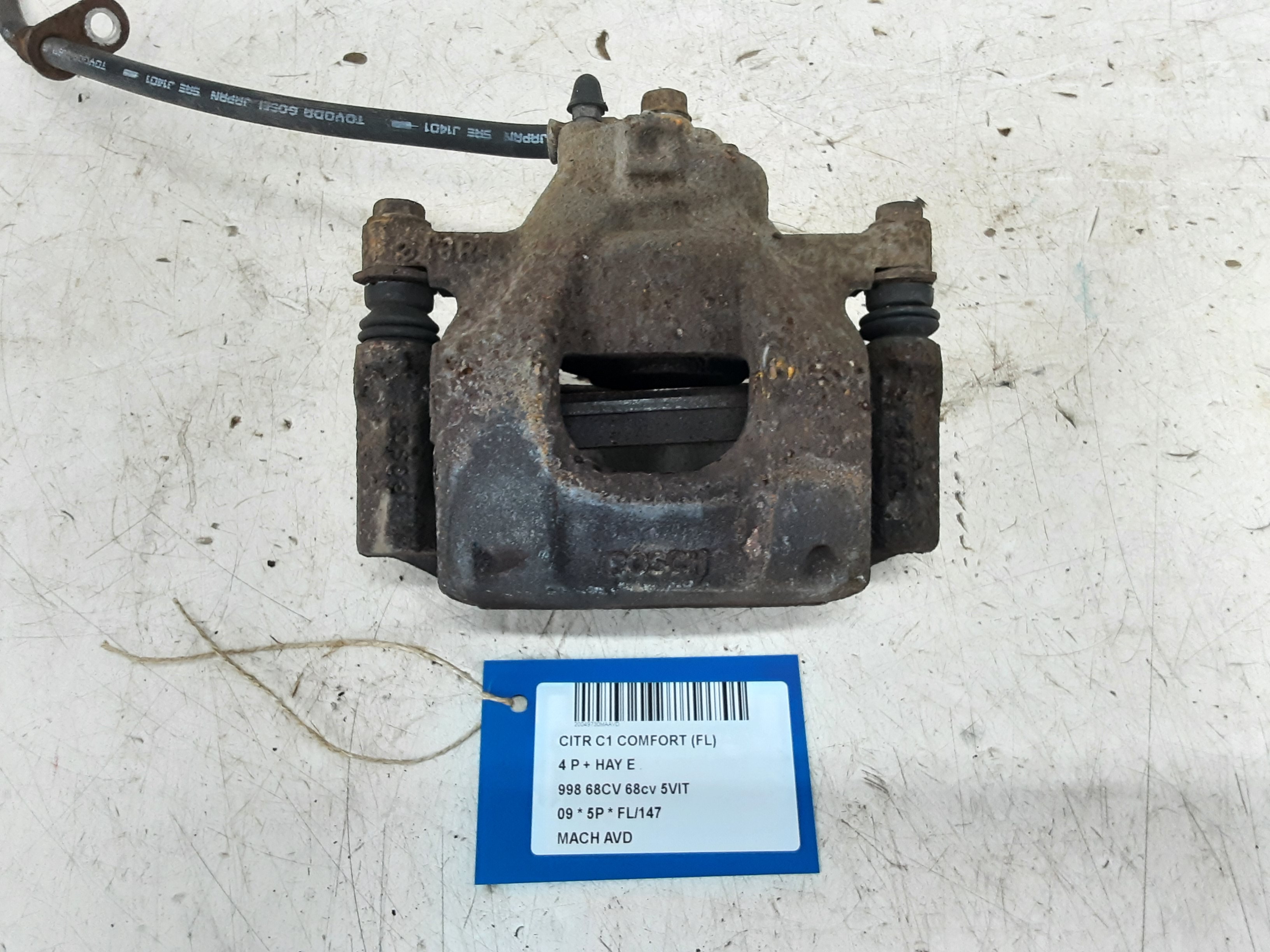 REMKLAUW VOOR RECHTS Citroen C1 06/05 - 14
