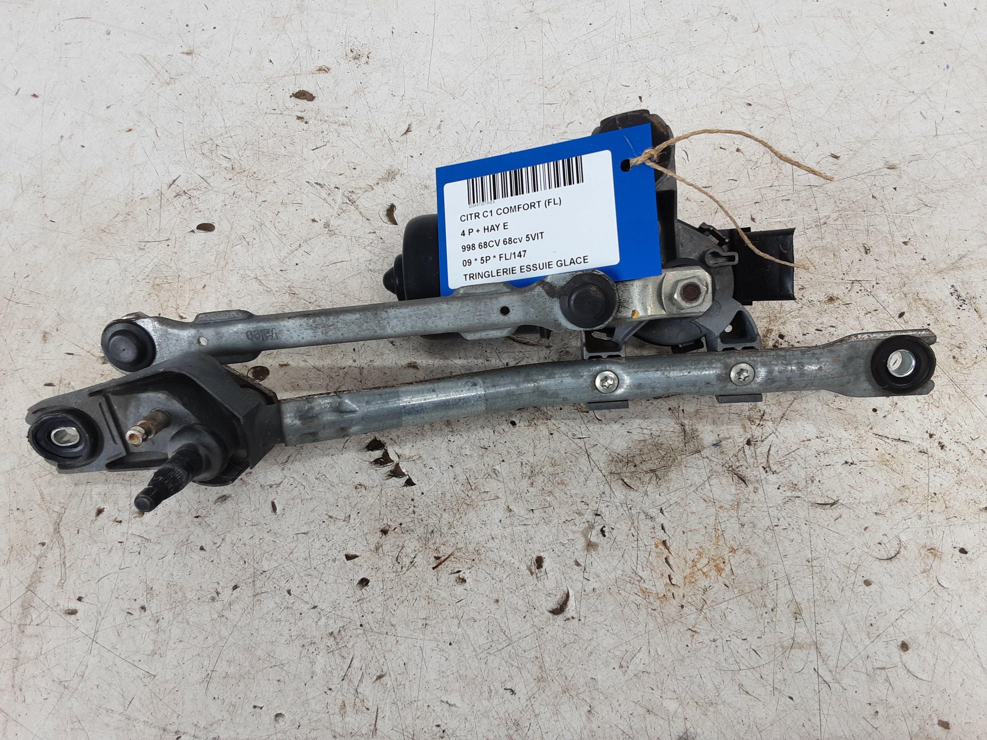 RUITENWISSER MECHANISME Citroen C1 06/05 - 14