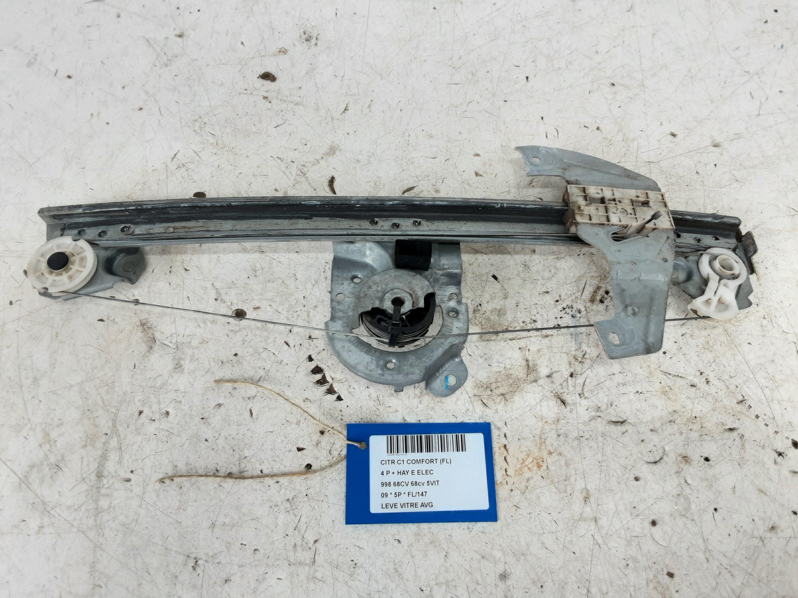 RUITMECHANISME VOOR LINKS Citroen C1 06/05 - 14