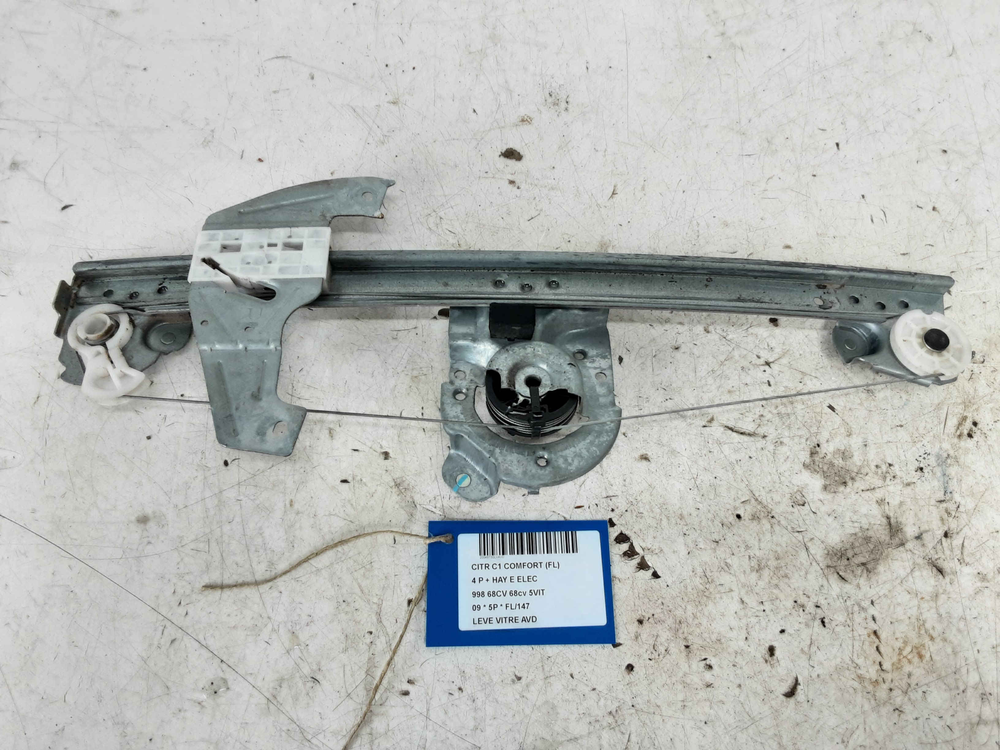RUITMECHANISME VOOR RECHTS Citroen C1 06/05 - 14