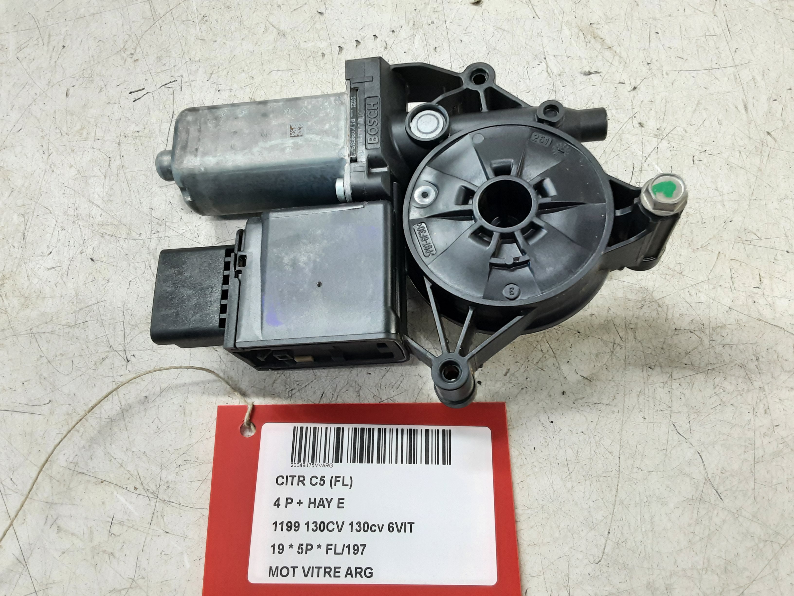 MOTOR RUITMECHANISME ACHTER LINKS Citroen C5 AIRCROSS 10/18+