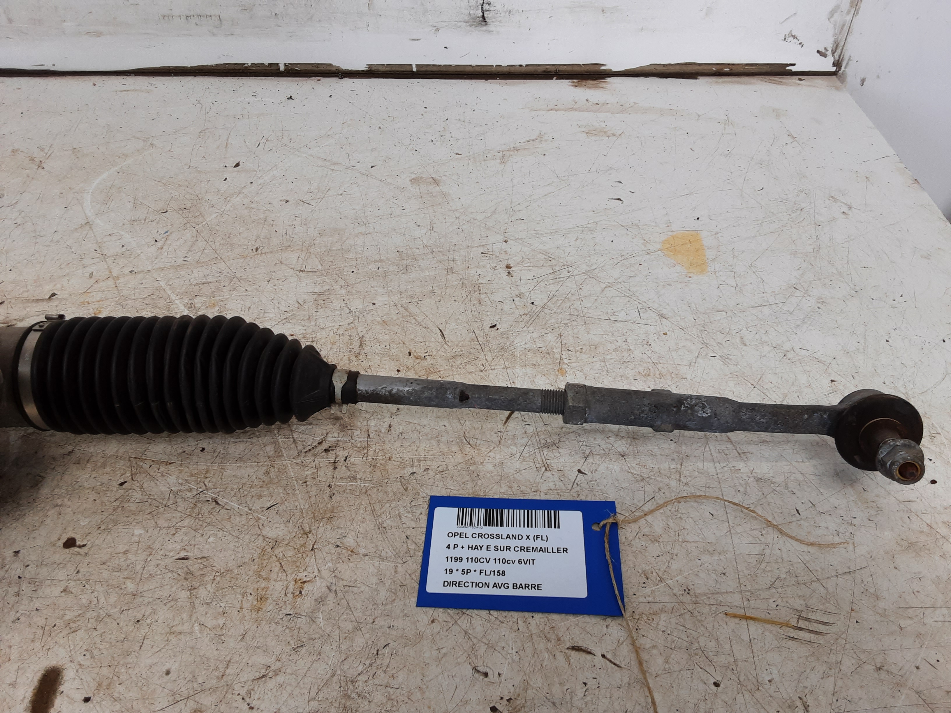 SPOORSTANG RECHTS VOOR Opel CROSSLAND X 6/17+