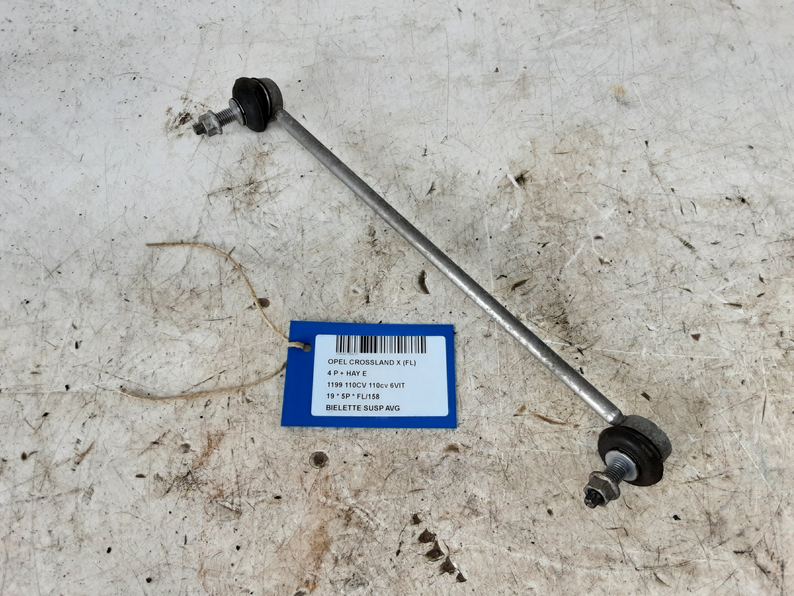 REACHTIESTANG VOOR LINKS Opel CROSSLAND X 6/17+