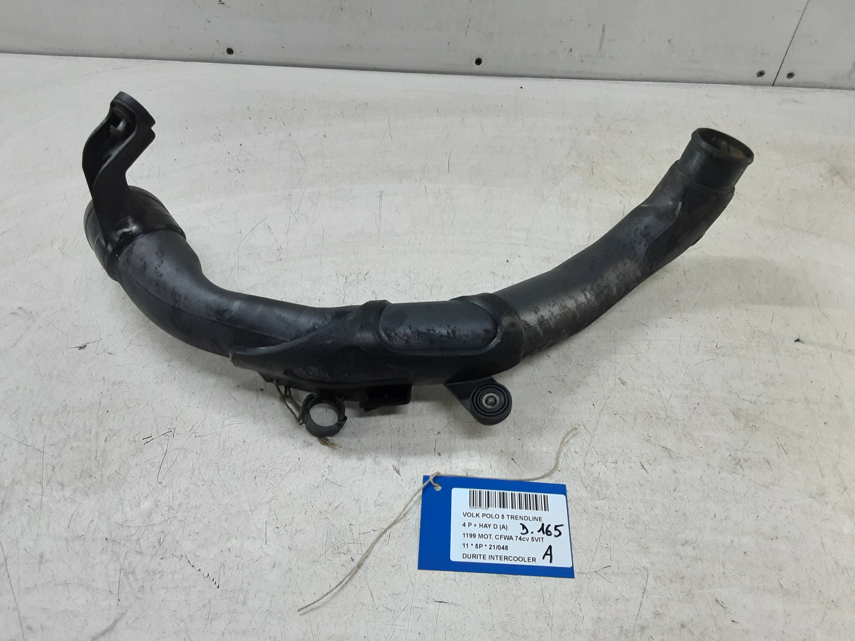 INTERCOOLER SLANG Vw POLO (6R) 6/09 - 4/14