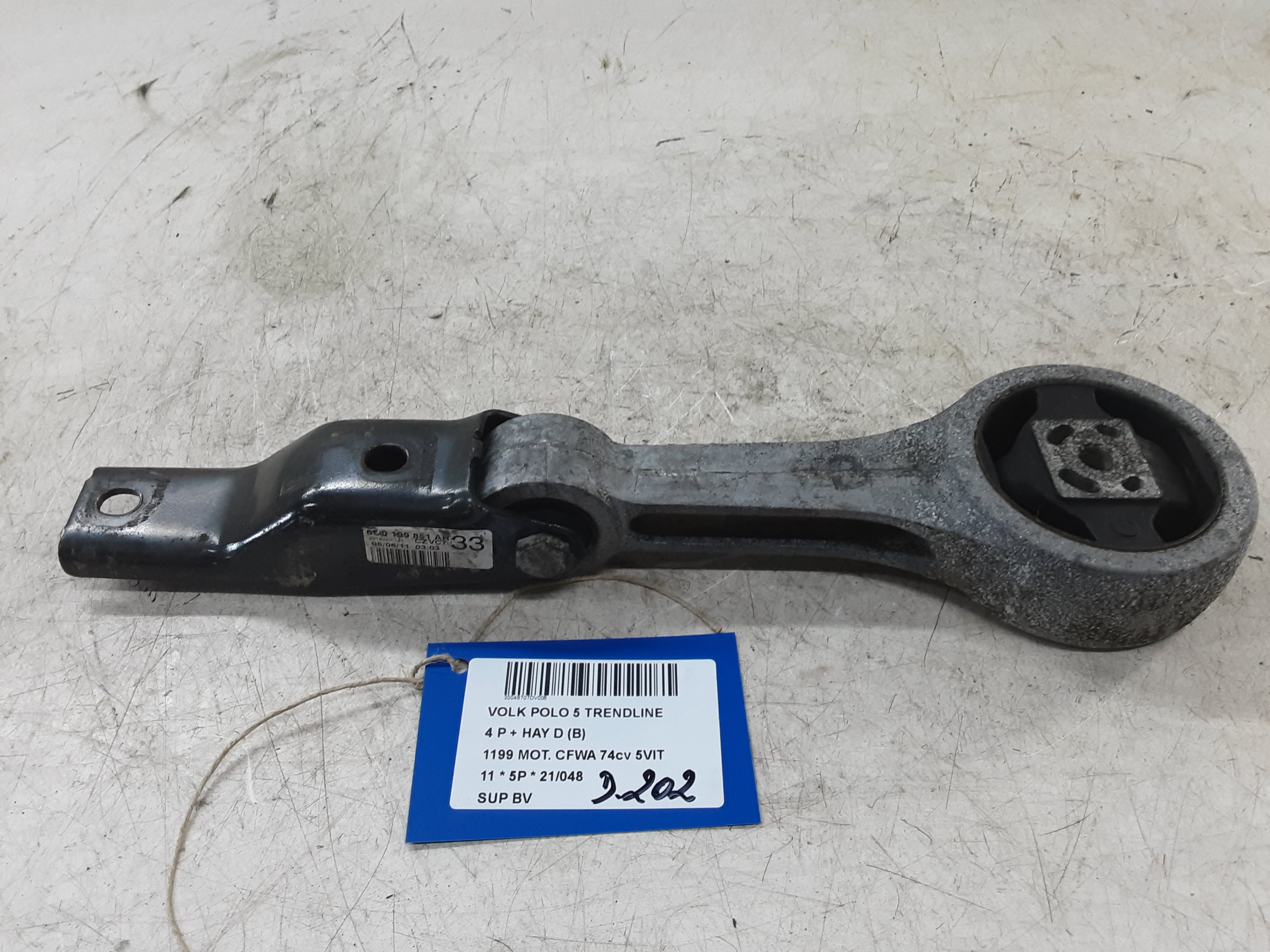 VERSNELLINGSBAKSTEUN Vw POLO (6R) 6/09 - 4/14