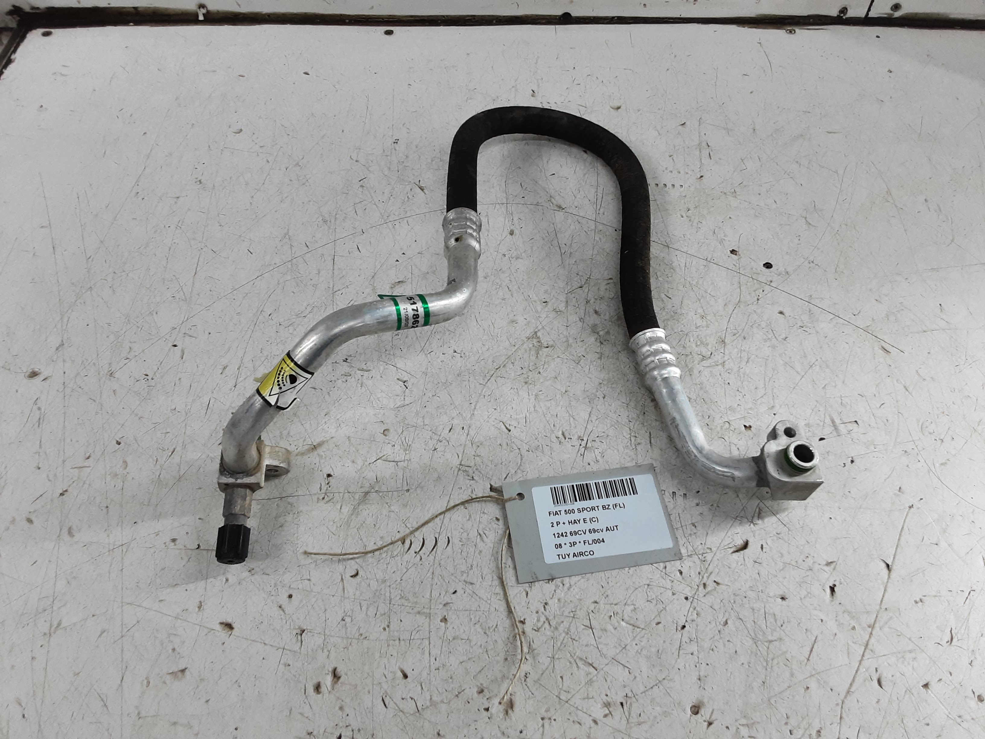 TUYAU D&#039;AIRCO Fiat 500 07 - 15