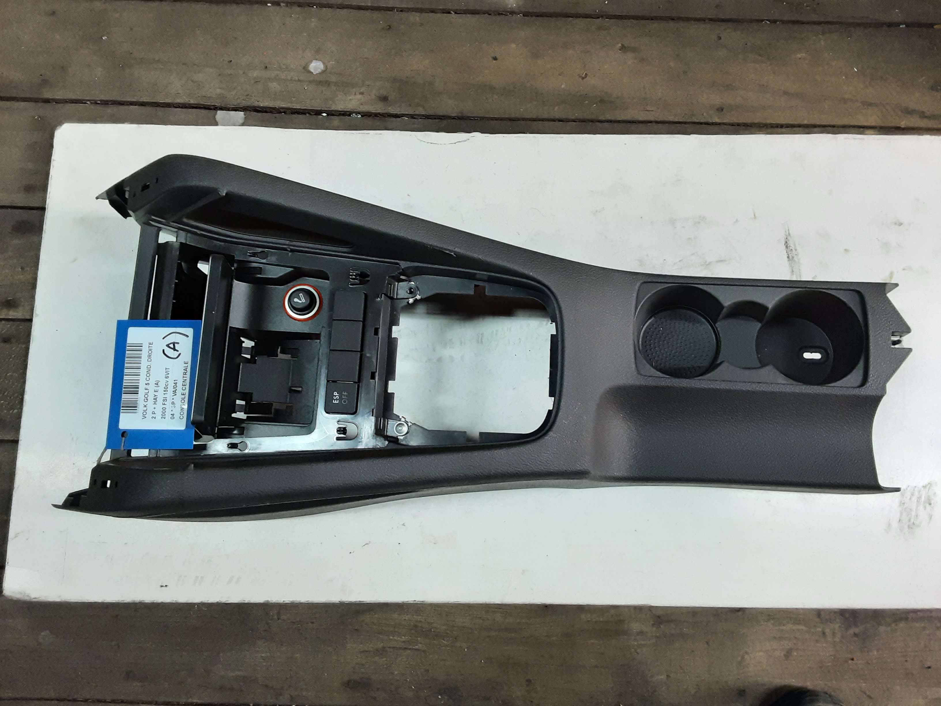 MIDDENCONSOLE Vw GOLF V 11/03 - 08