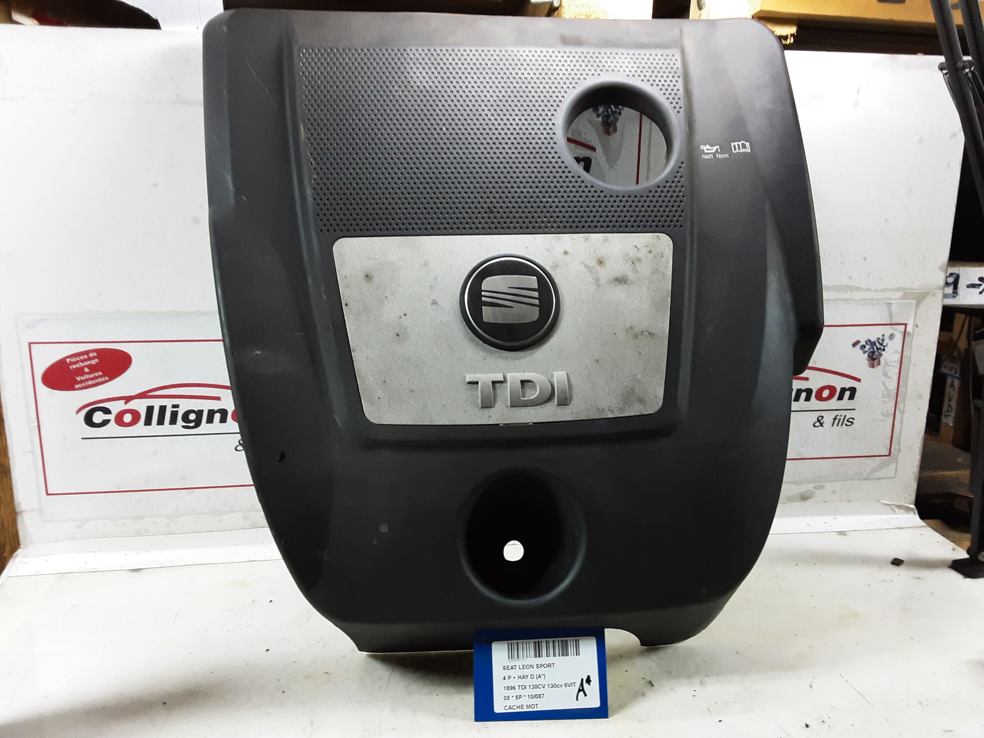 CACHE-MOTEUR Seat LEON (1) (1M) 99 - 8/05