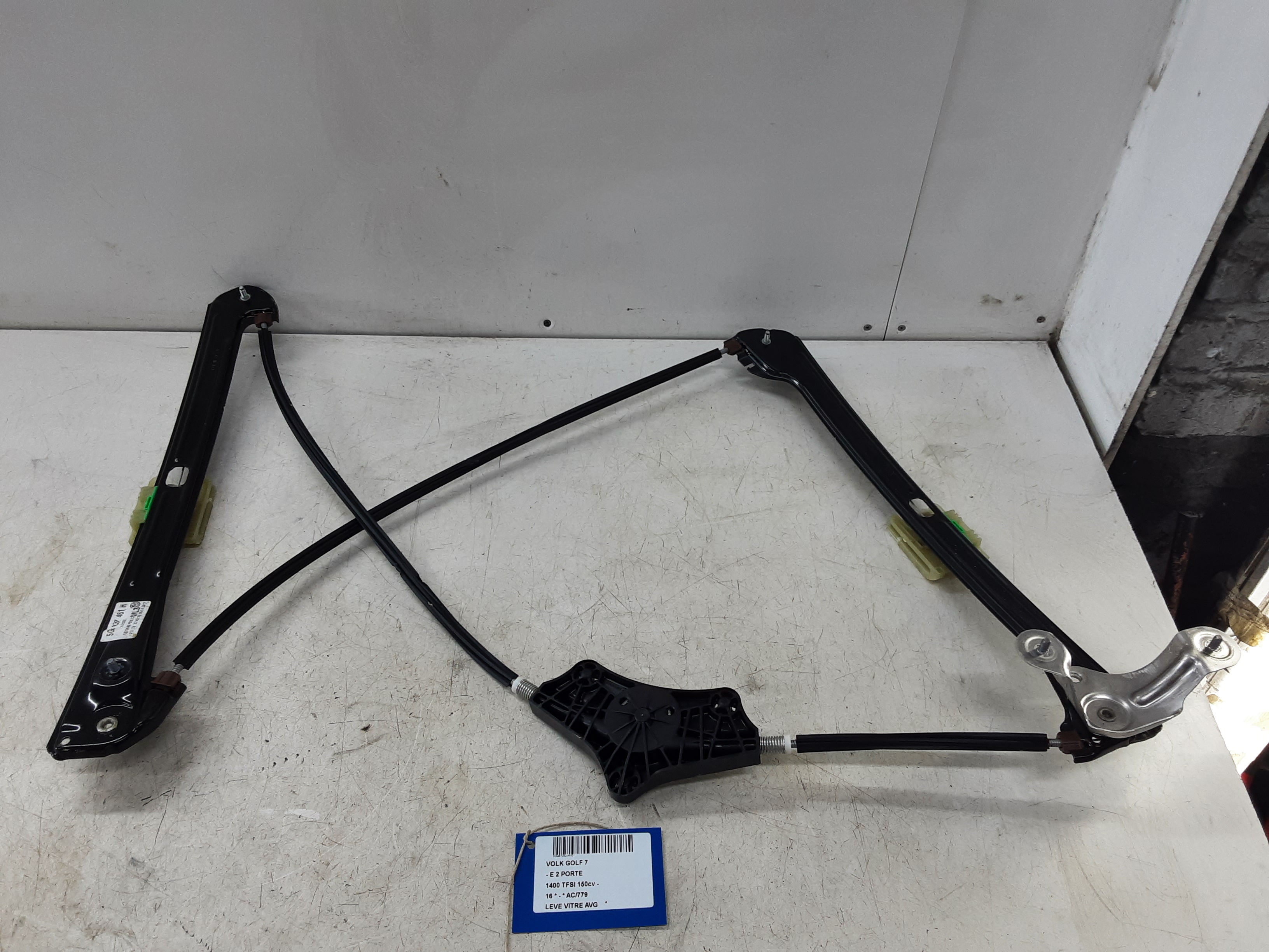 RUITMECHANISME VOOR LINKS Vw Golf