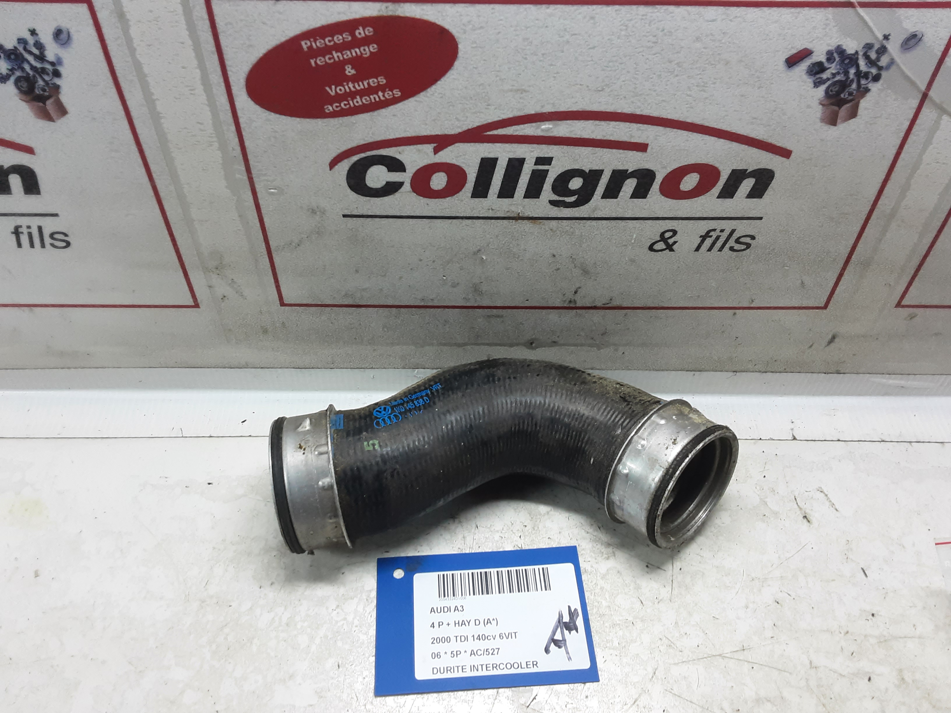 INTERCOOLER SLANG Audi A3 7/03 - 7/08