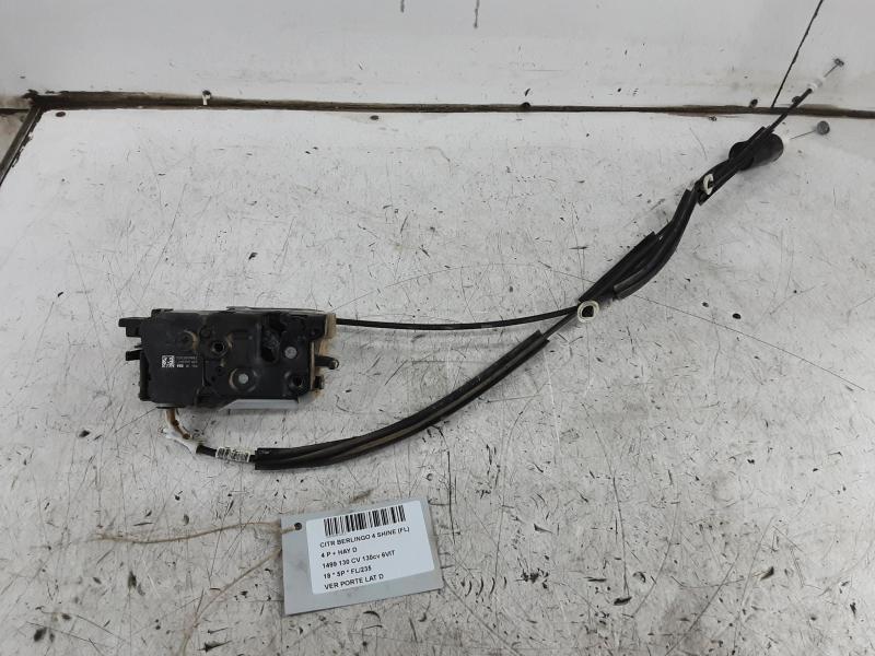 VERGRENDELING SCHUIFDEUR RECHTS Citroen BERLINGO 9/18+