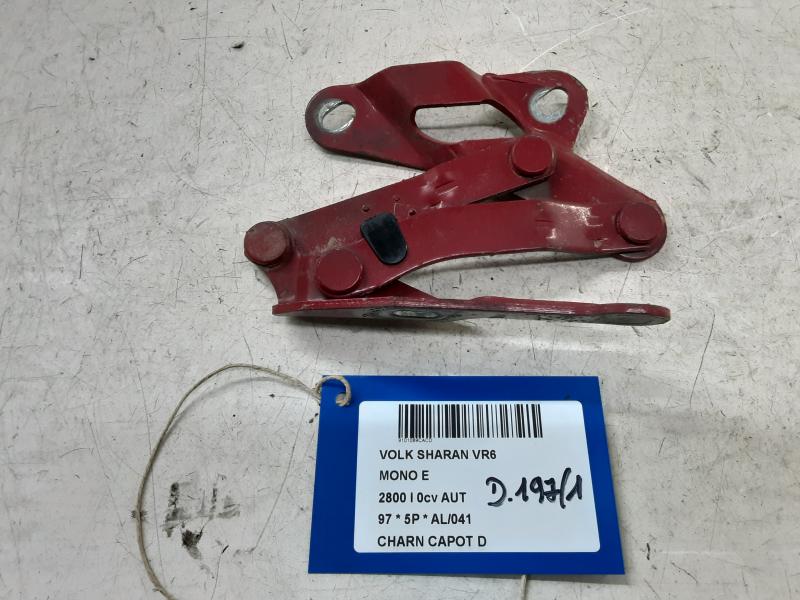 RIGHT HINGE BONNET Vw SHARAN (1) 95 - 4/00