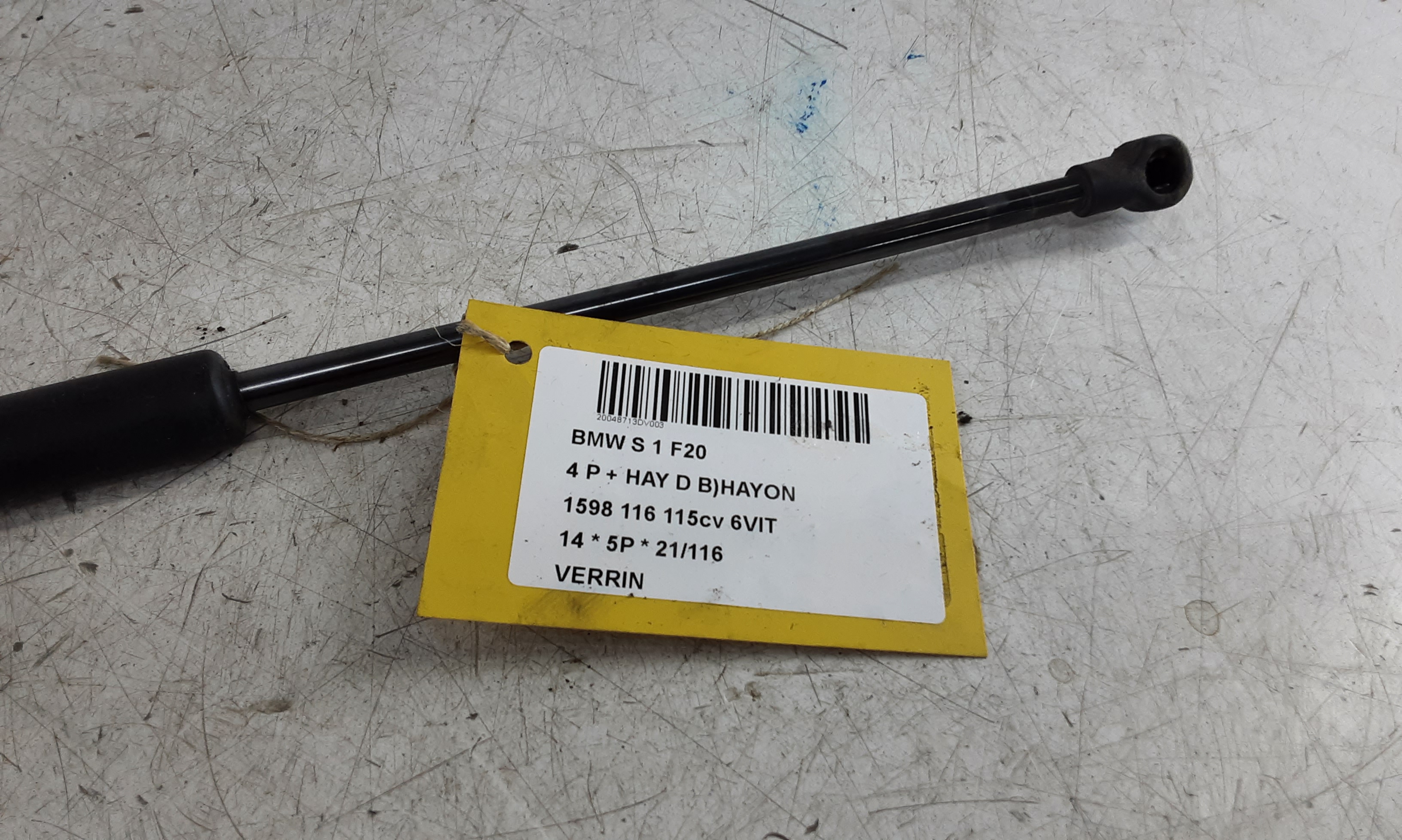 DRUKVEER Bmw 1 F20/F21 9/11 - 15