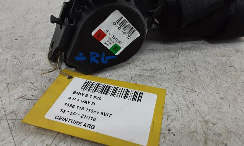 CEINTURE ARRIERE GAUCHE Bmw 1 F20/F21 9/11 - 15