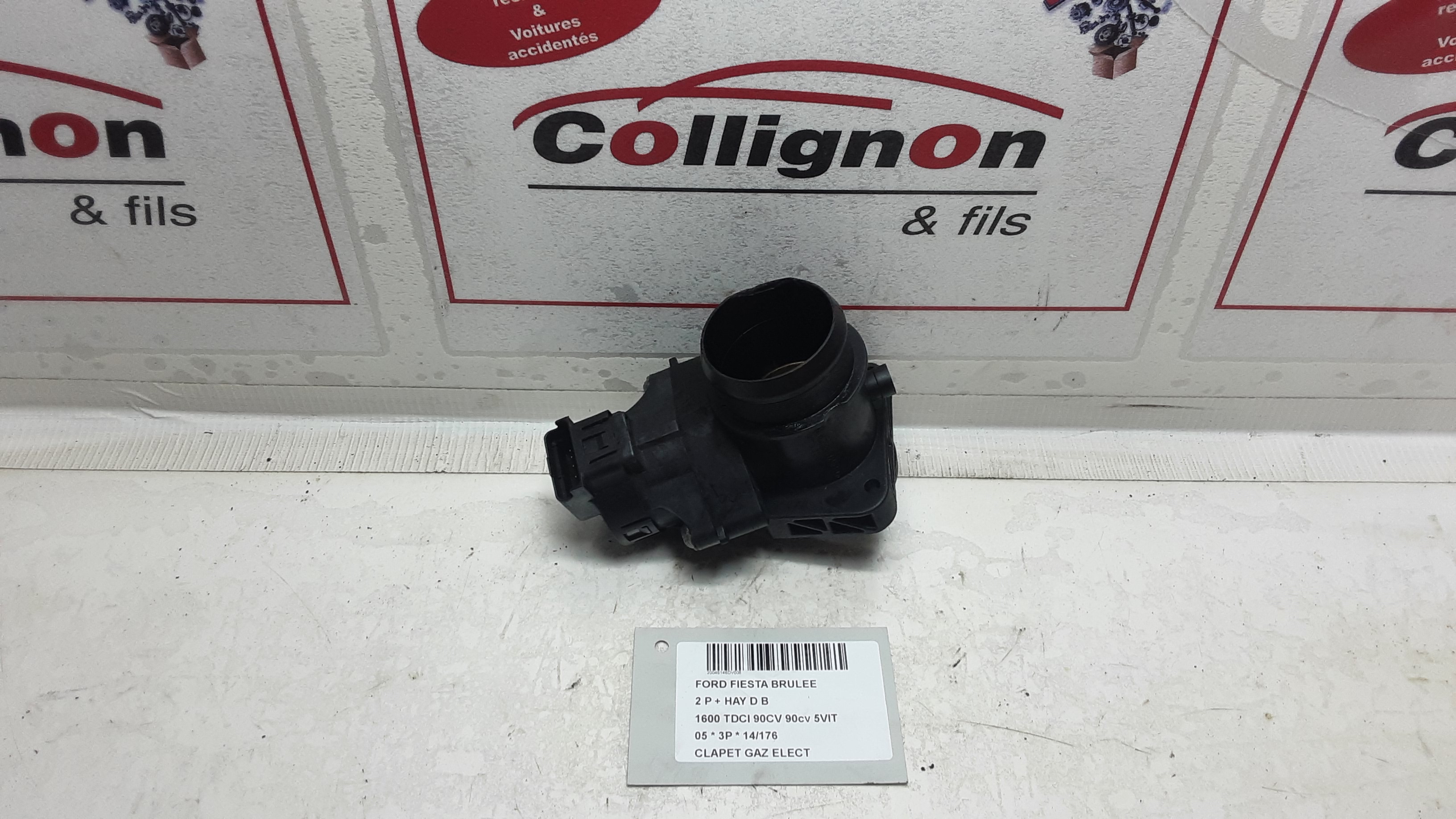 CLAPET DE GAZ ELECTRIQUE Ford FIESTA 4/02 - 10/05