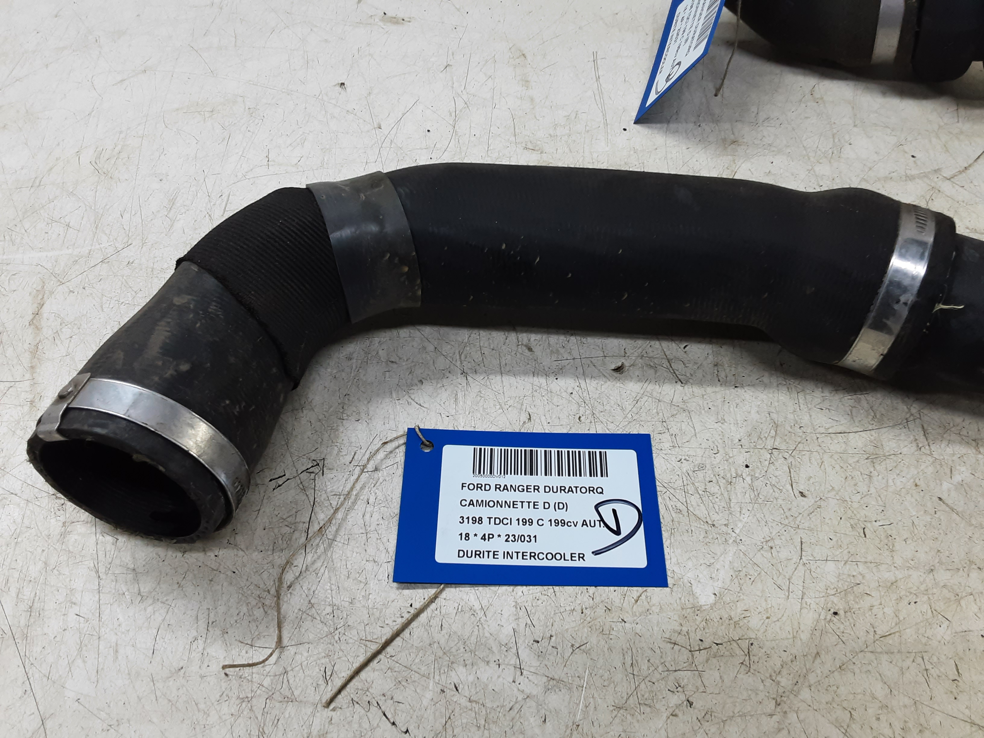 INTERCOOLER SLANG Ford RANGER (3) 10/15 - 2/19 FaceLift
