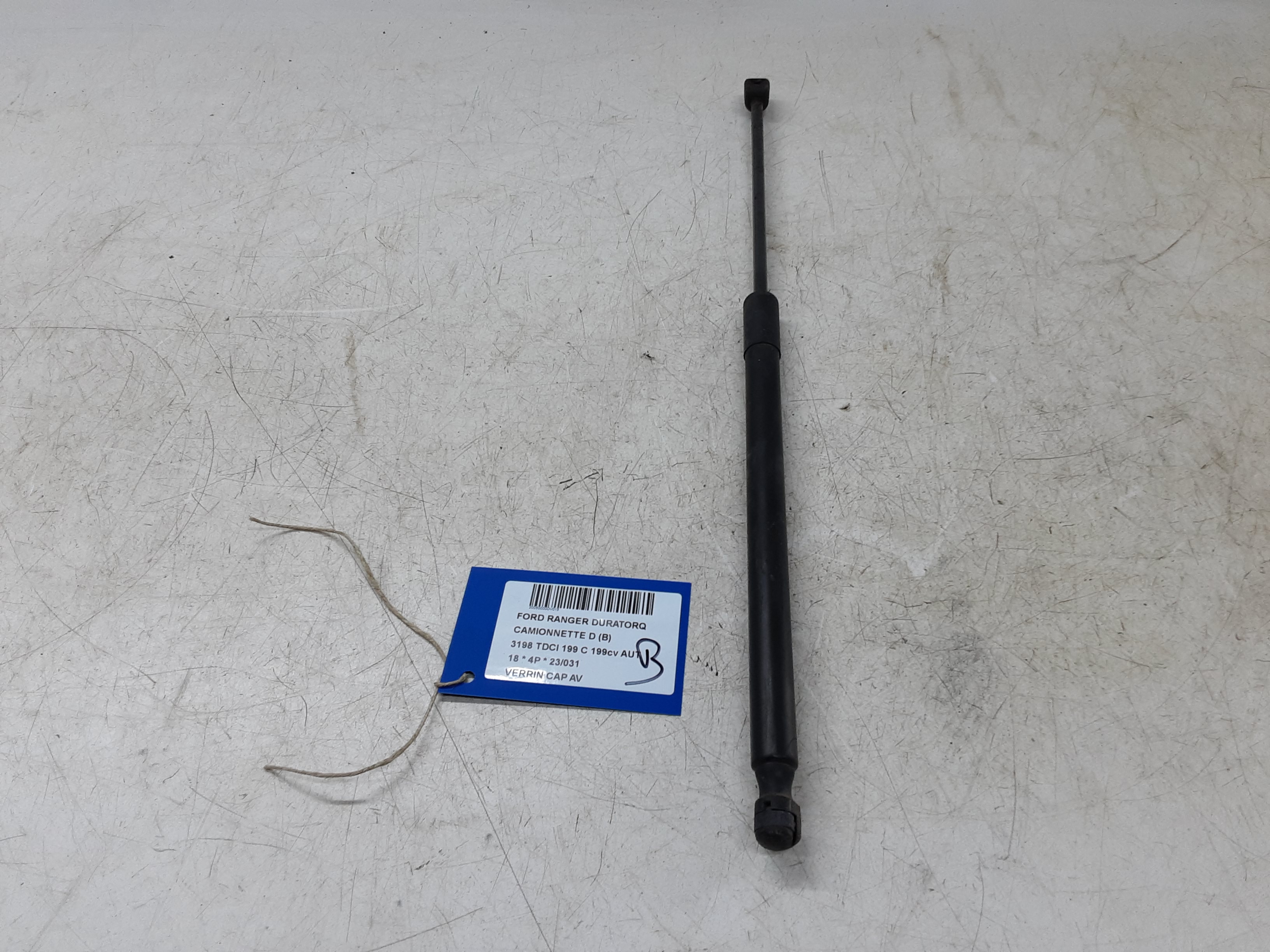 DRUKVEER MOTORKAP Ford RANGER (3) 10/15 - 2/19 FaceLift