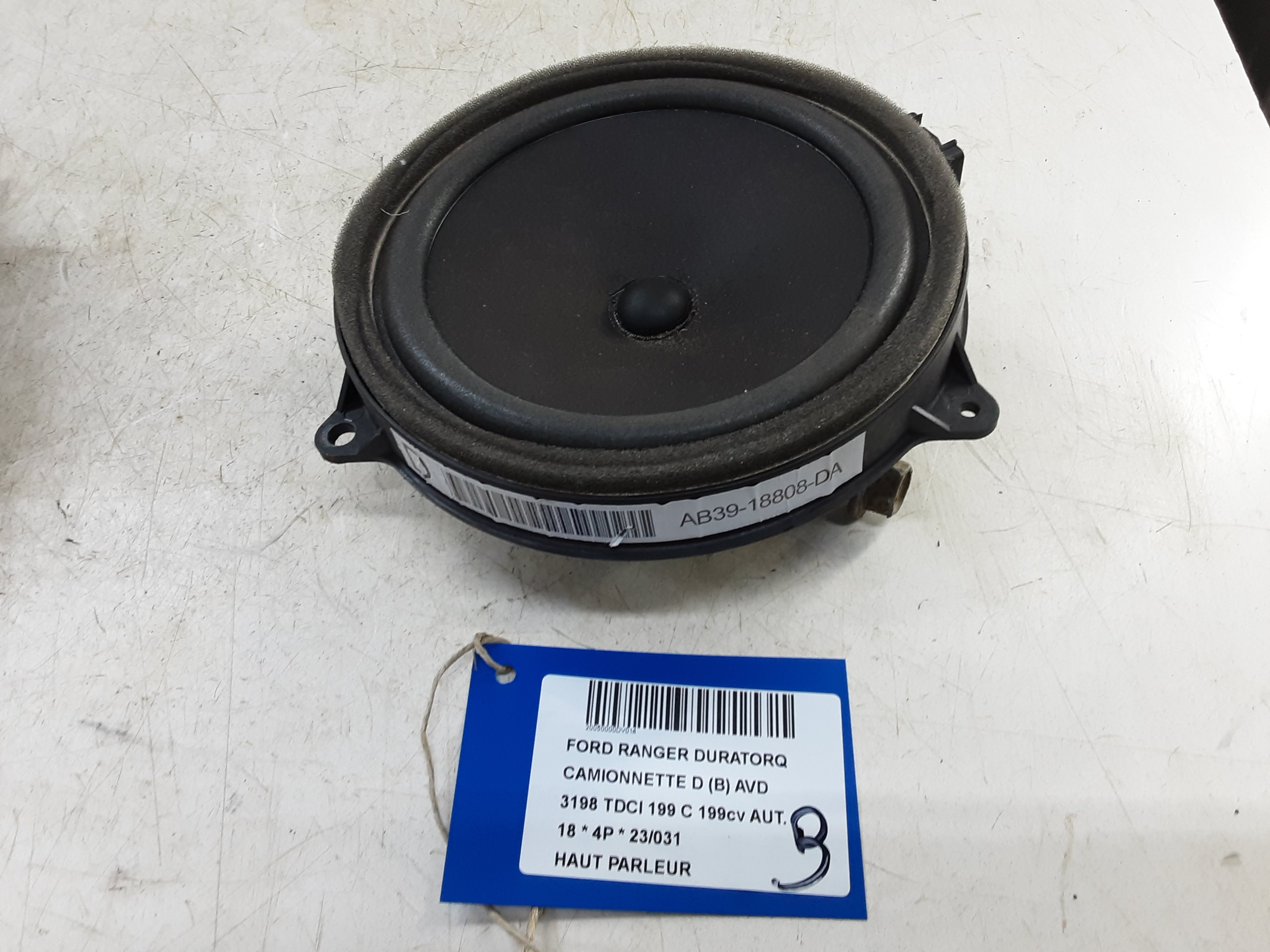 AUTOSPEAKERS Ford RANGER (3) 10/15 - 2/19 FaceLift