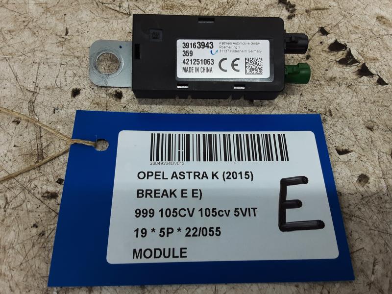 MODULE Opel ASTRA K 8/15 - 8/19 5P/D