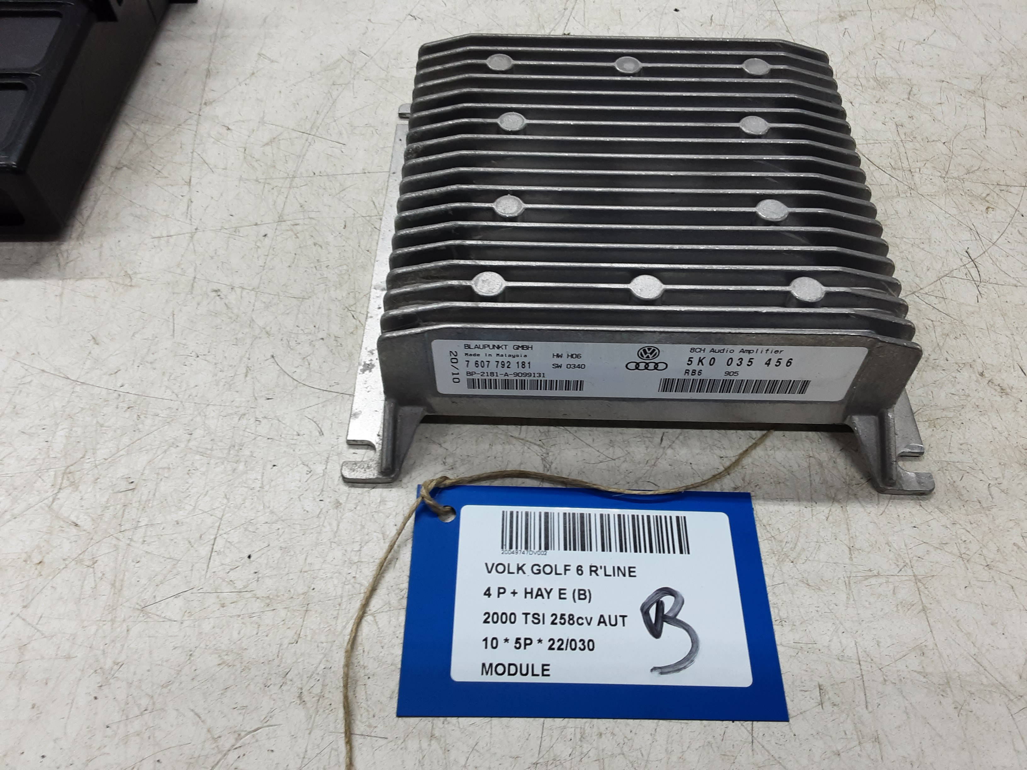MODULE Vw GOLF VI 11/08 - 13