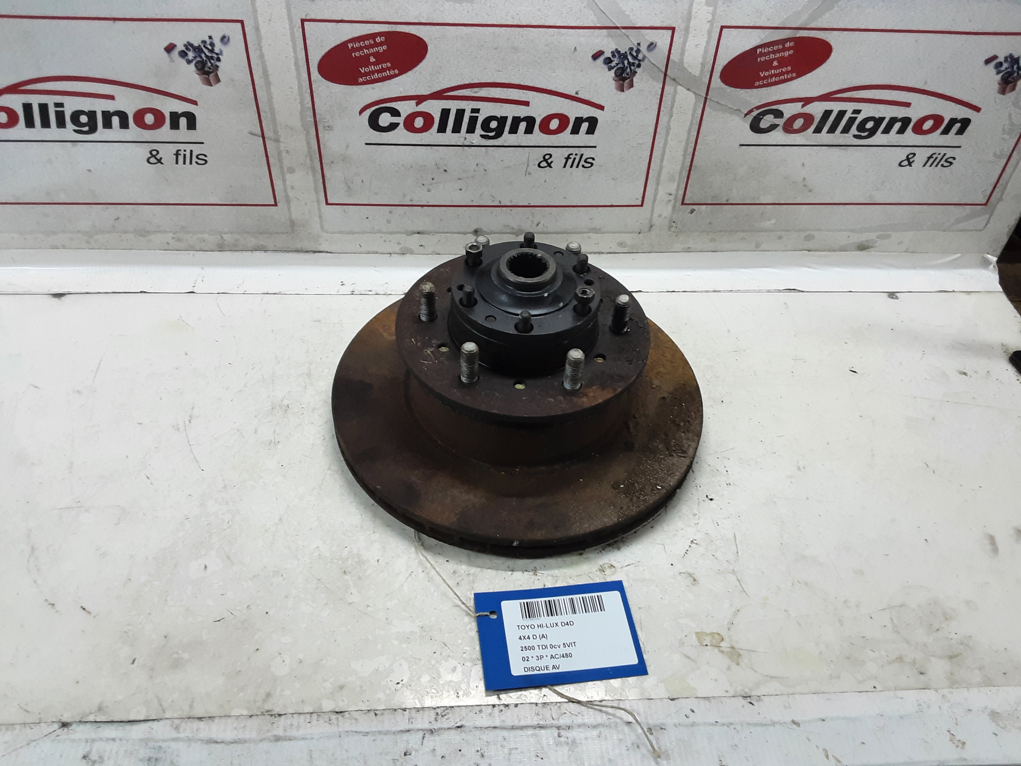 DISQUE AVANT Toyota HI-LUX 97 - 05
