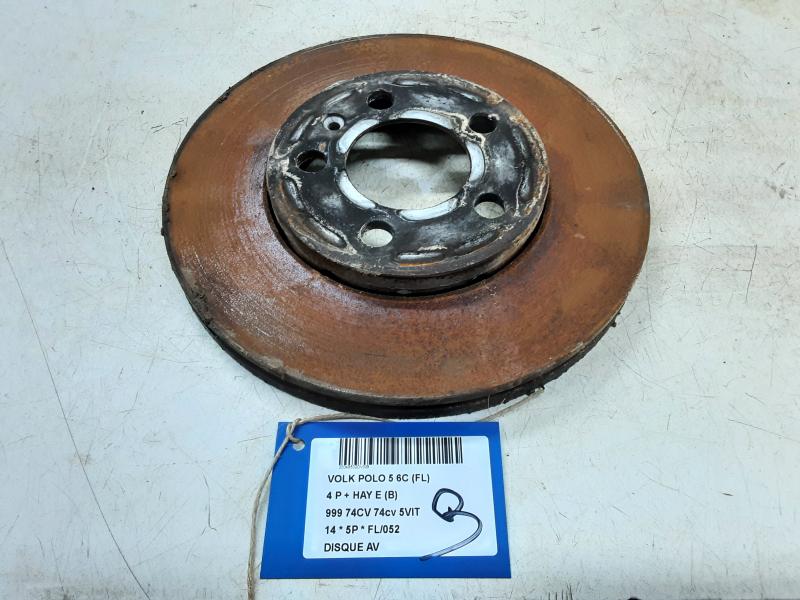 BREMSSCHEIBE VORNE Vw POLO (6R) FaceLift 5/14 - 17