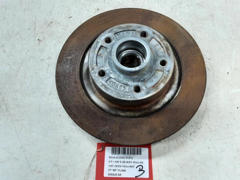 BREMSSCHEIBE HINTEN Renault SCENIC 9/16+