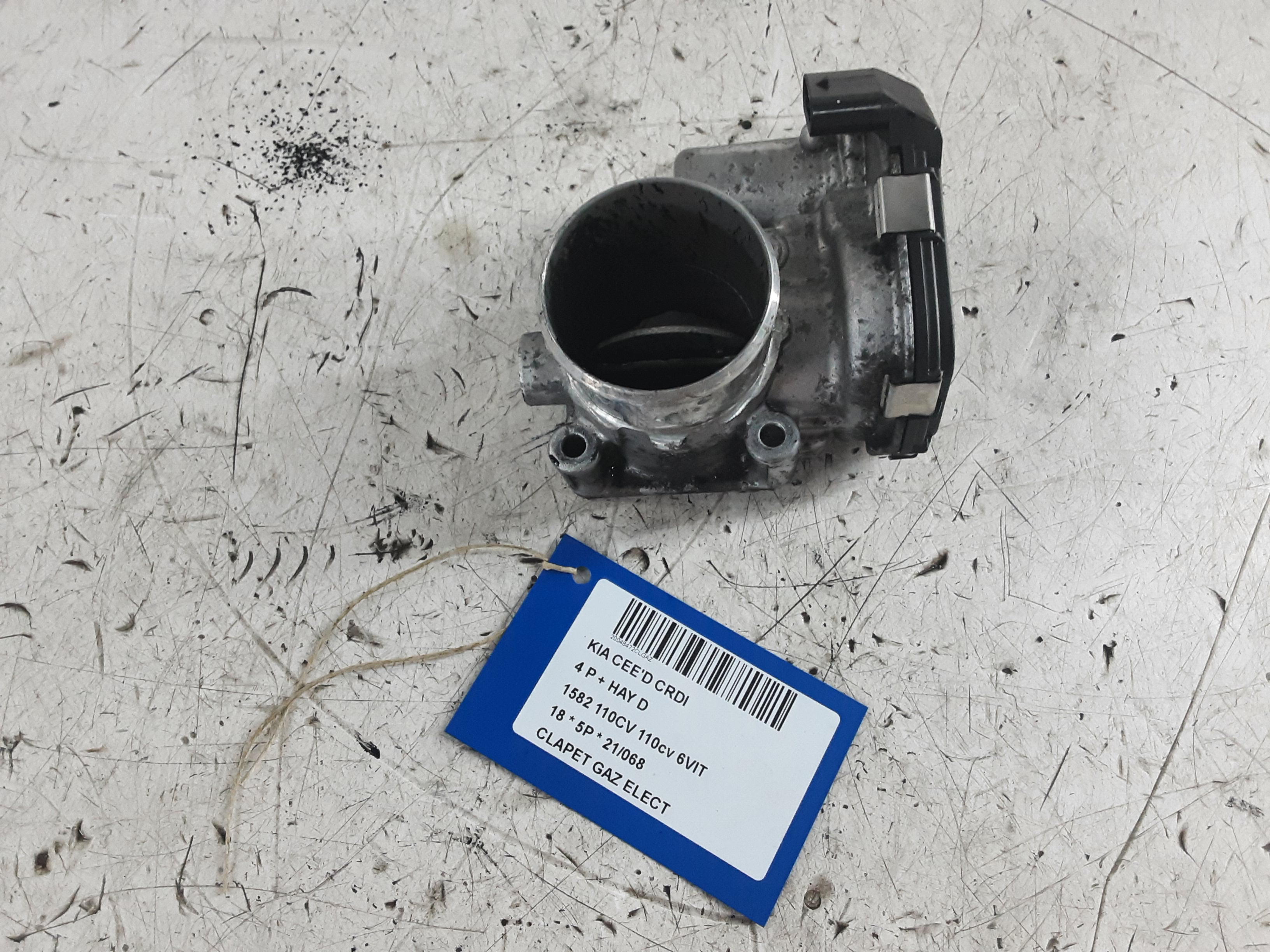 CLAPET DE GAZ ELECTRIQUE Kia CEED 07/18+