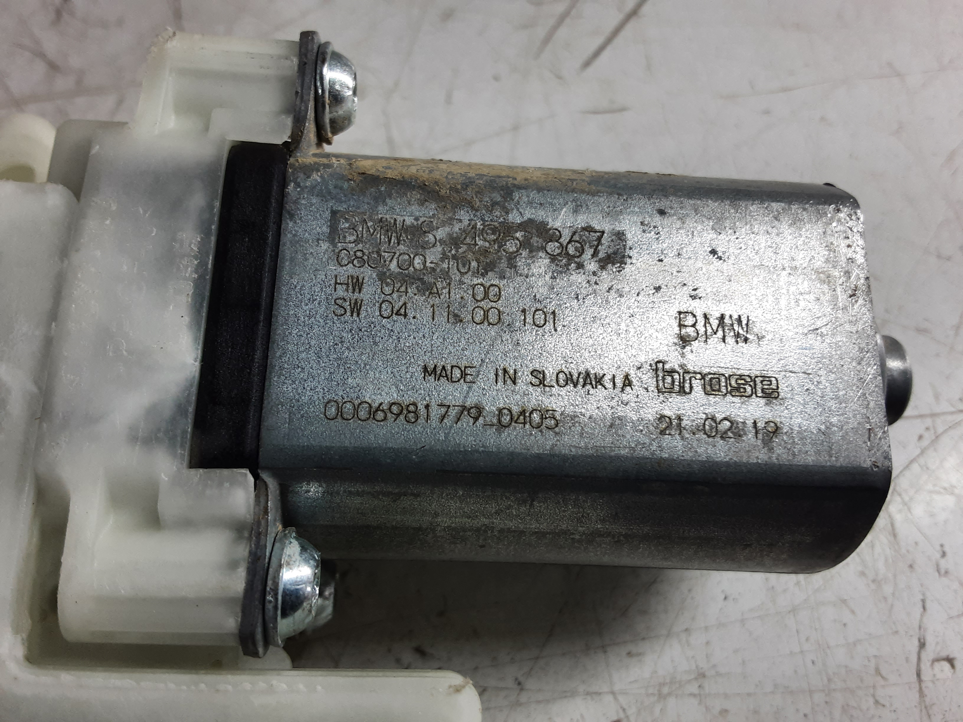 MOTOR RUITMECHANISME ACHTER LINKS Bmw 3 G20 BERLINE 10/18+