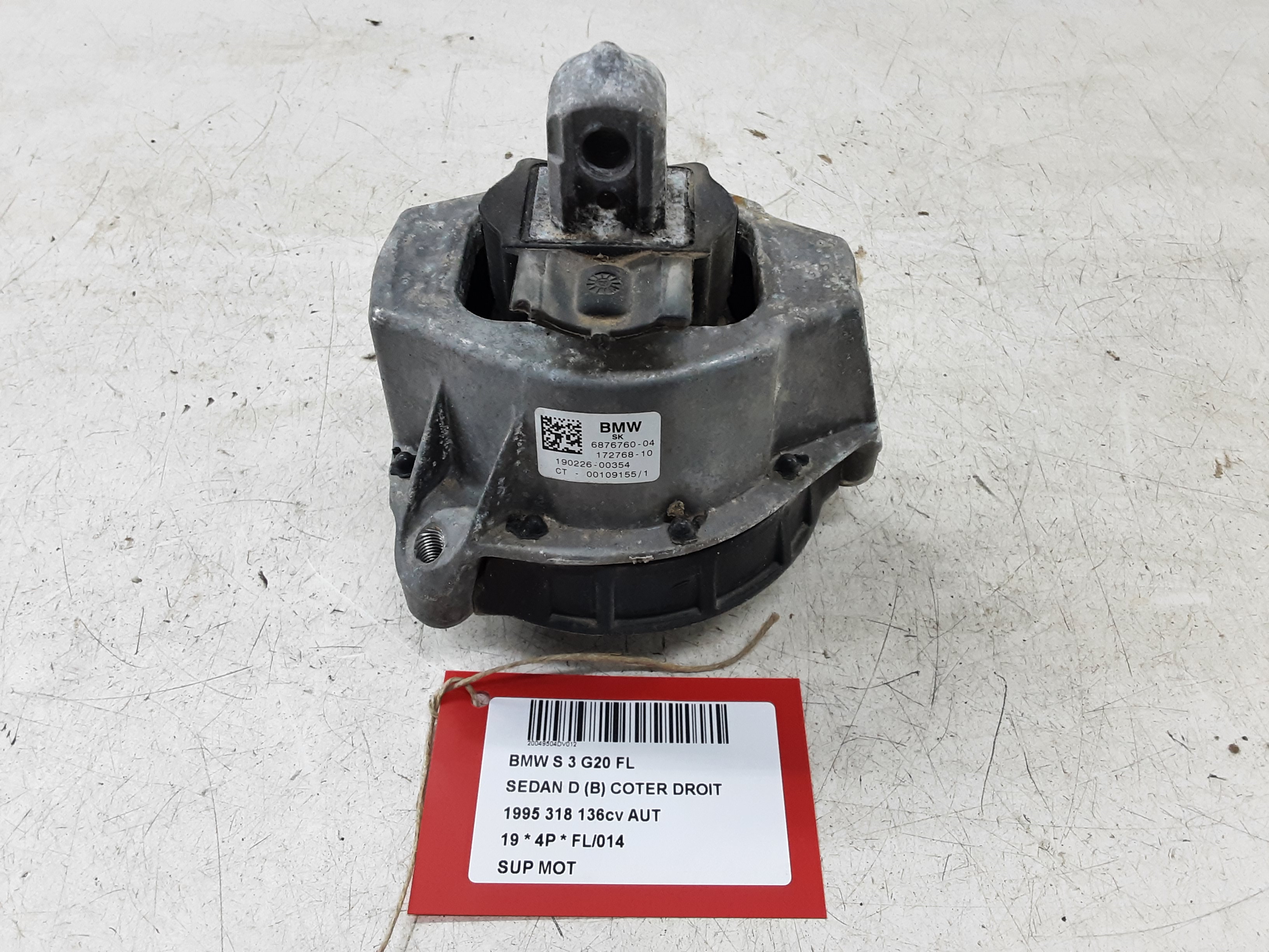 SUPPORT-MOTEUR Bmw 3 G20 BERLINE 10/18+