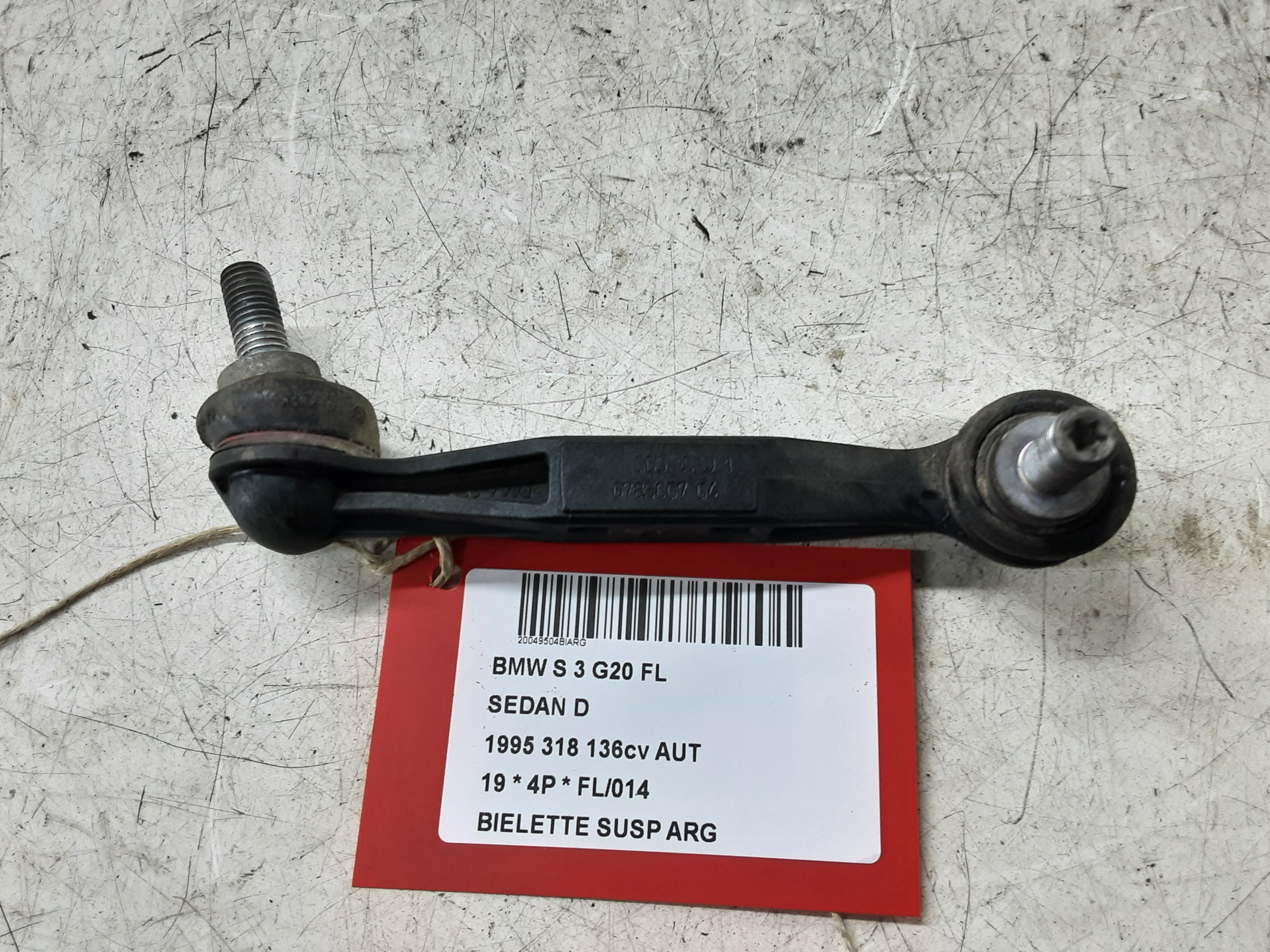 BIELETTE DE SUSPENSION ARRIERE GAUCHE Bmw 3 G20 BERLINE 10/18+