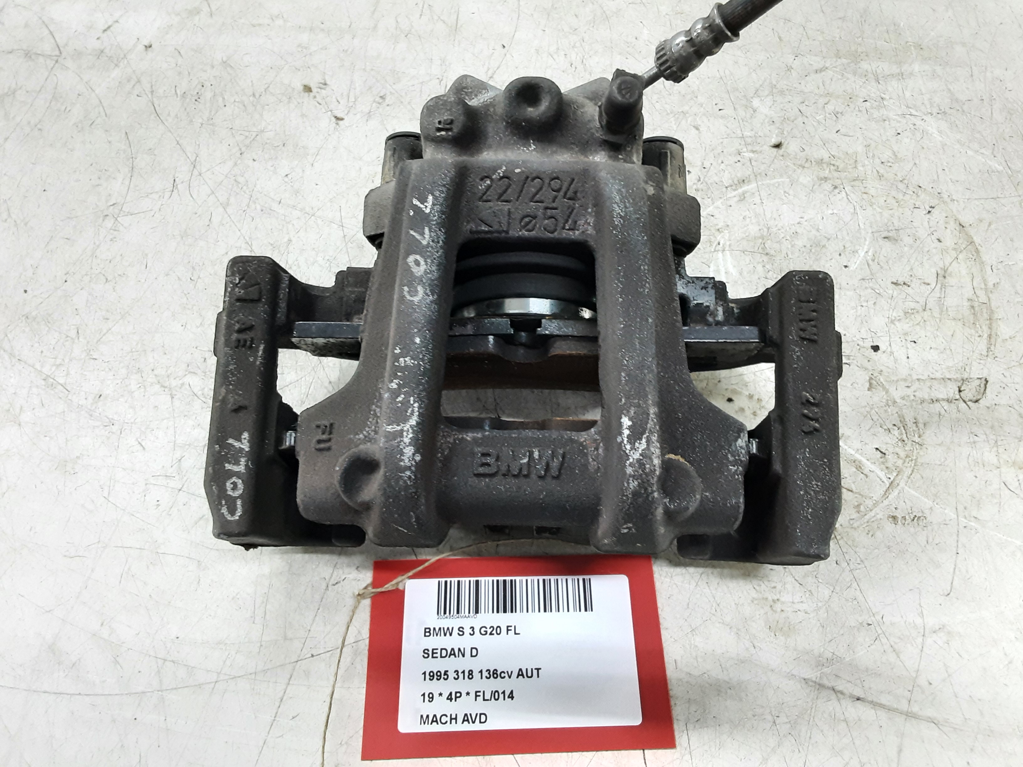 REMKLAUW VOOR RECHTS Bmw 3 G20 BERLINE 10/18+