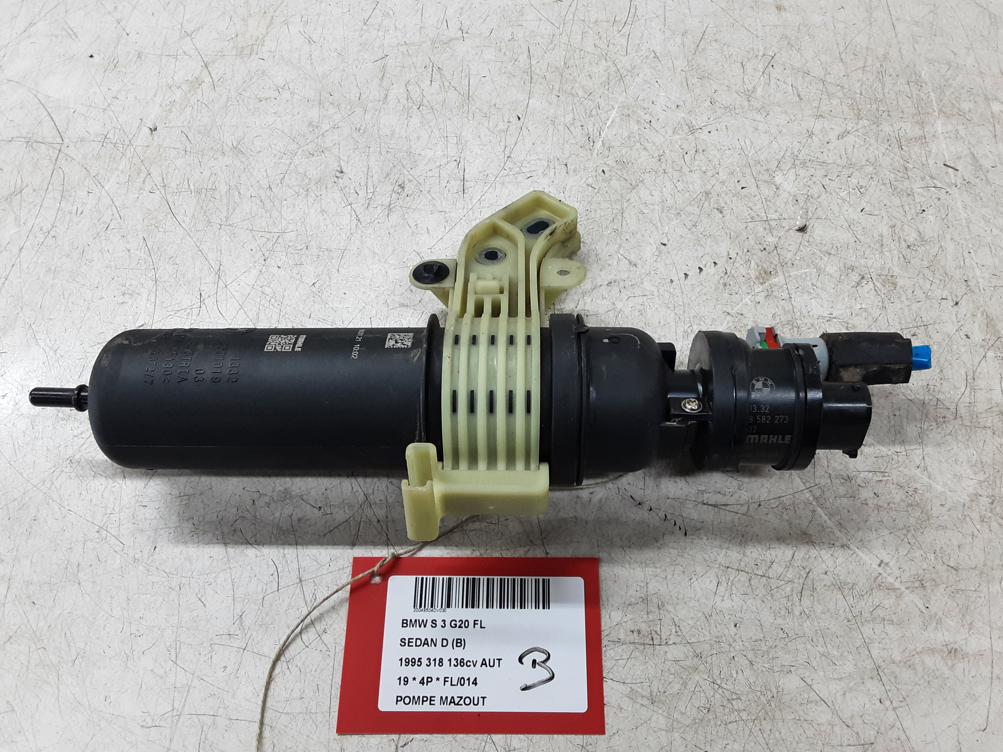 DIESEL POMP Bmw 3 G20 BERLINE 10/18+