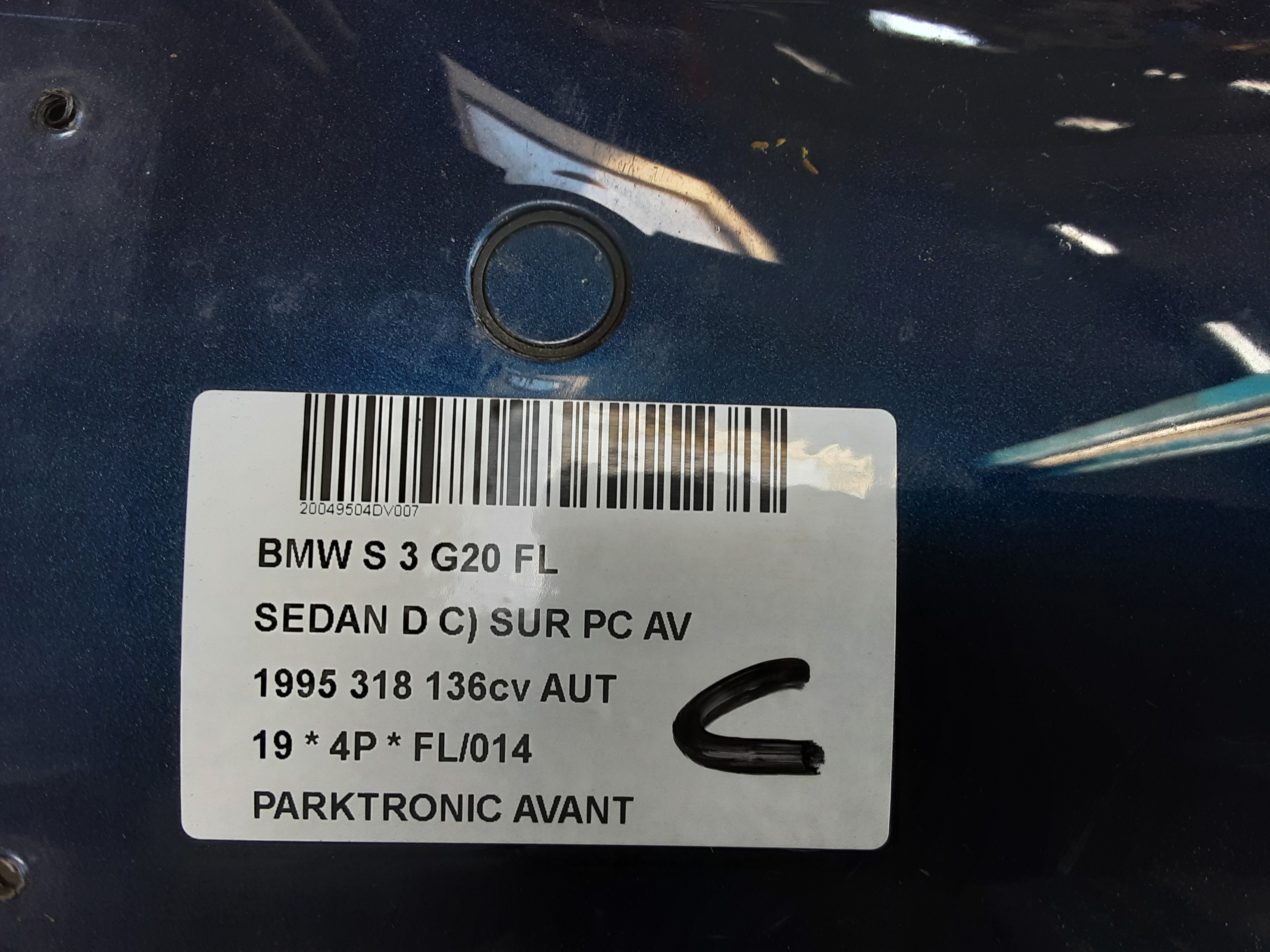 PARKEERSENSOREN VOOR Bmw 3 G20 BERLINE 10/18+