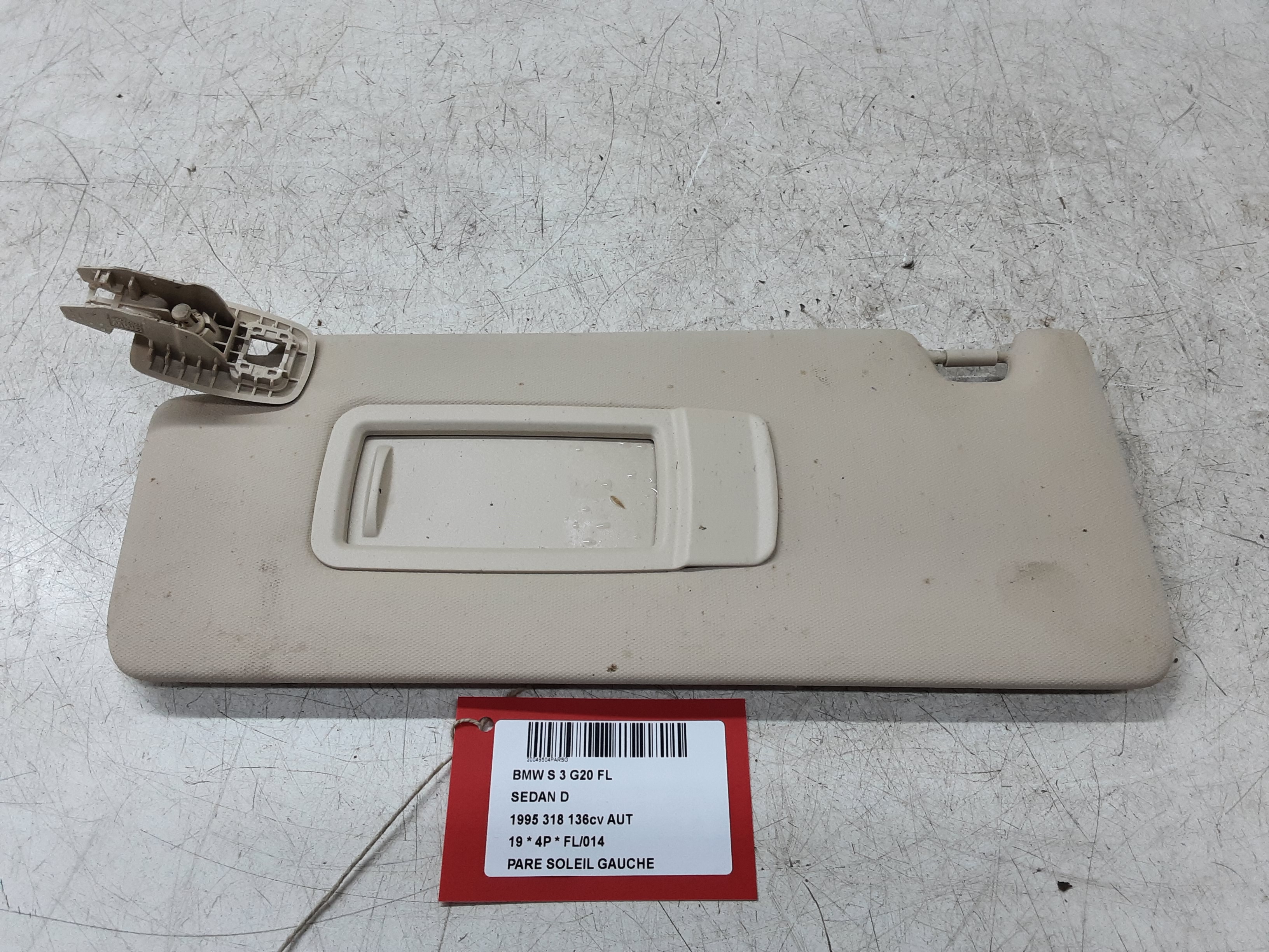 SONNENBLENDE LINKS Bmw 3 G20 BERLINE 10/18+