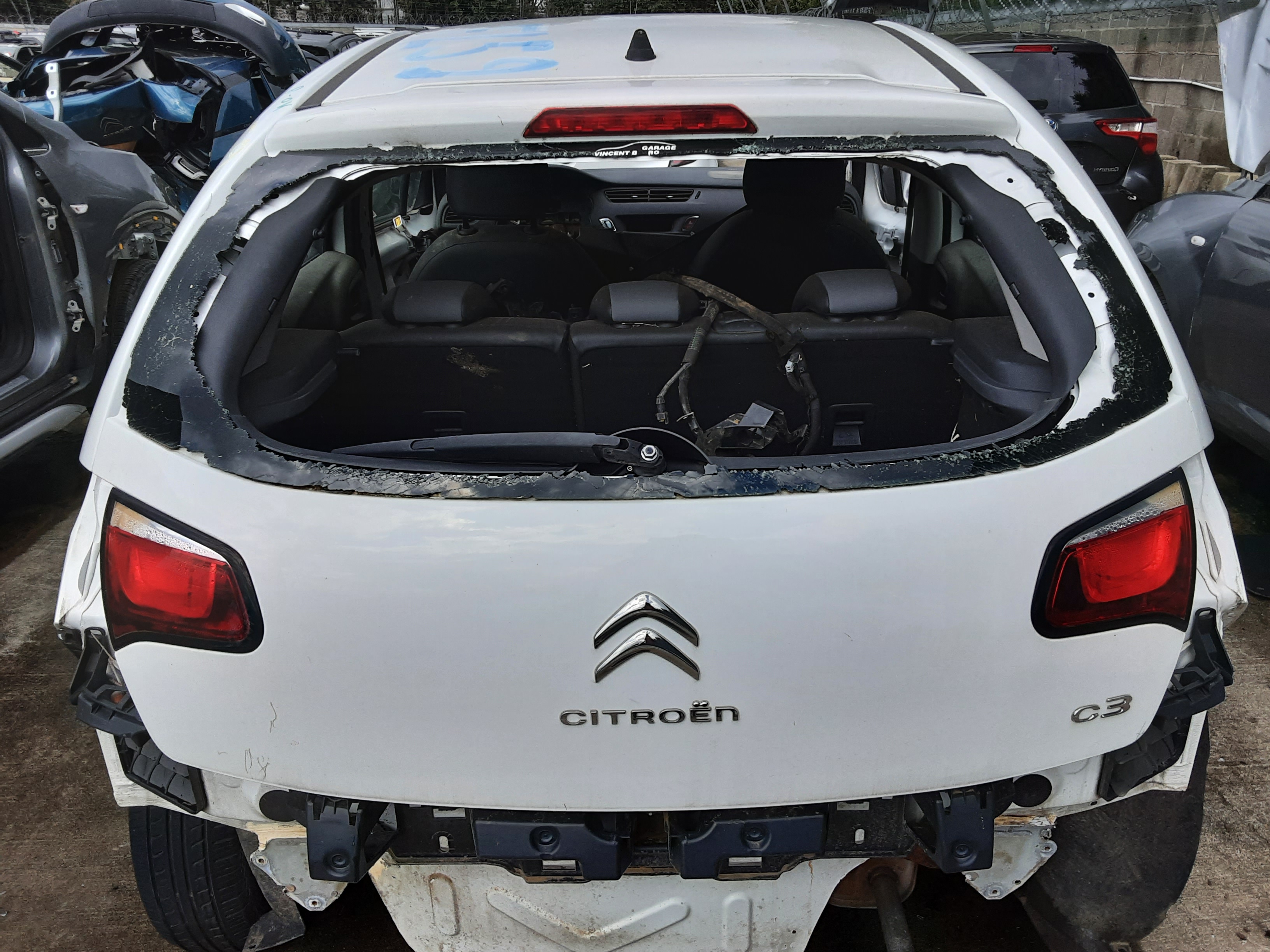ACHTERKLEP Citroen C3 11/09 - 16