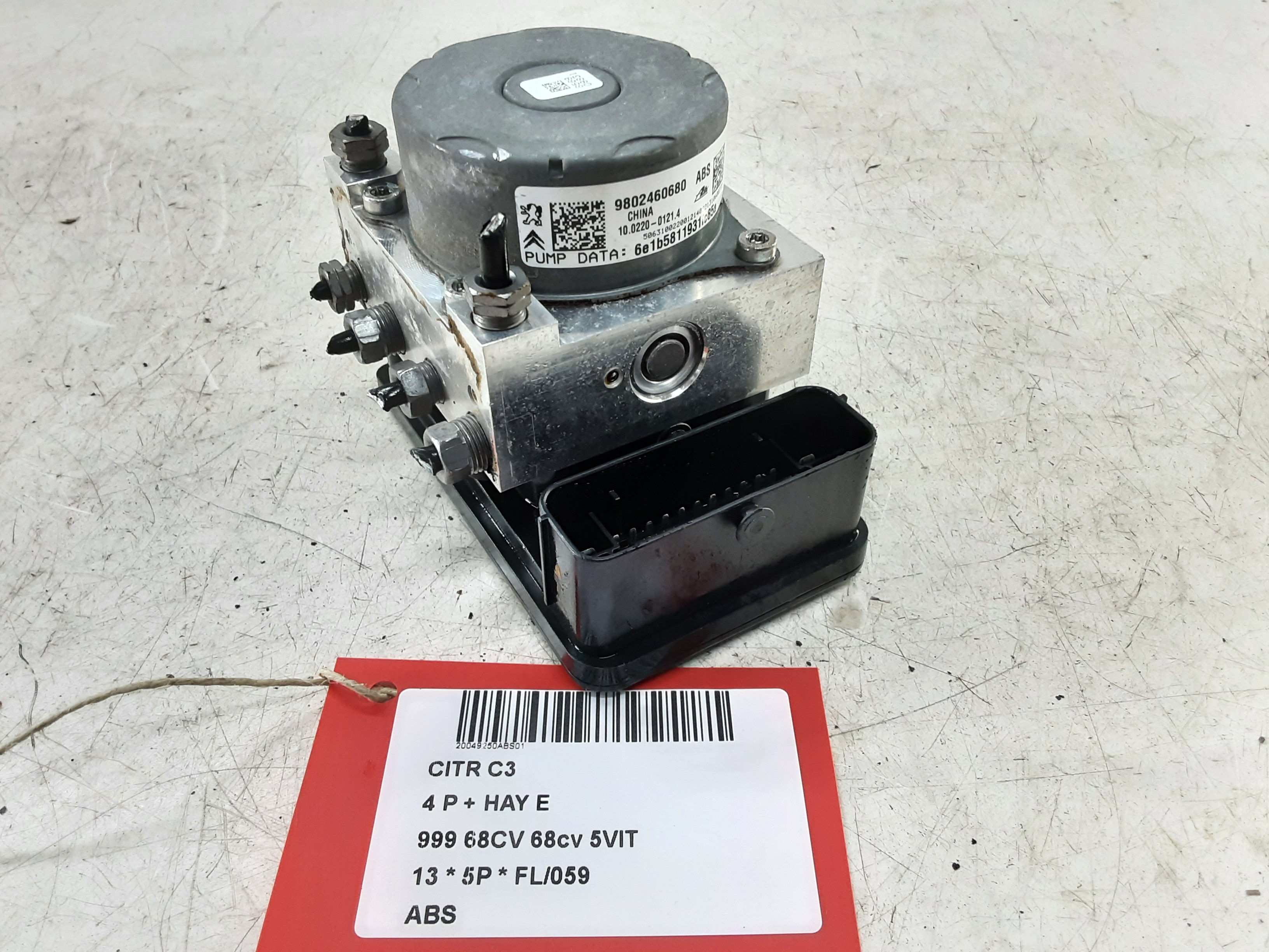SYSTEME ABS Citroen C3 11/09 - 16