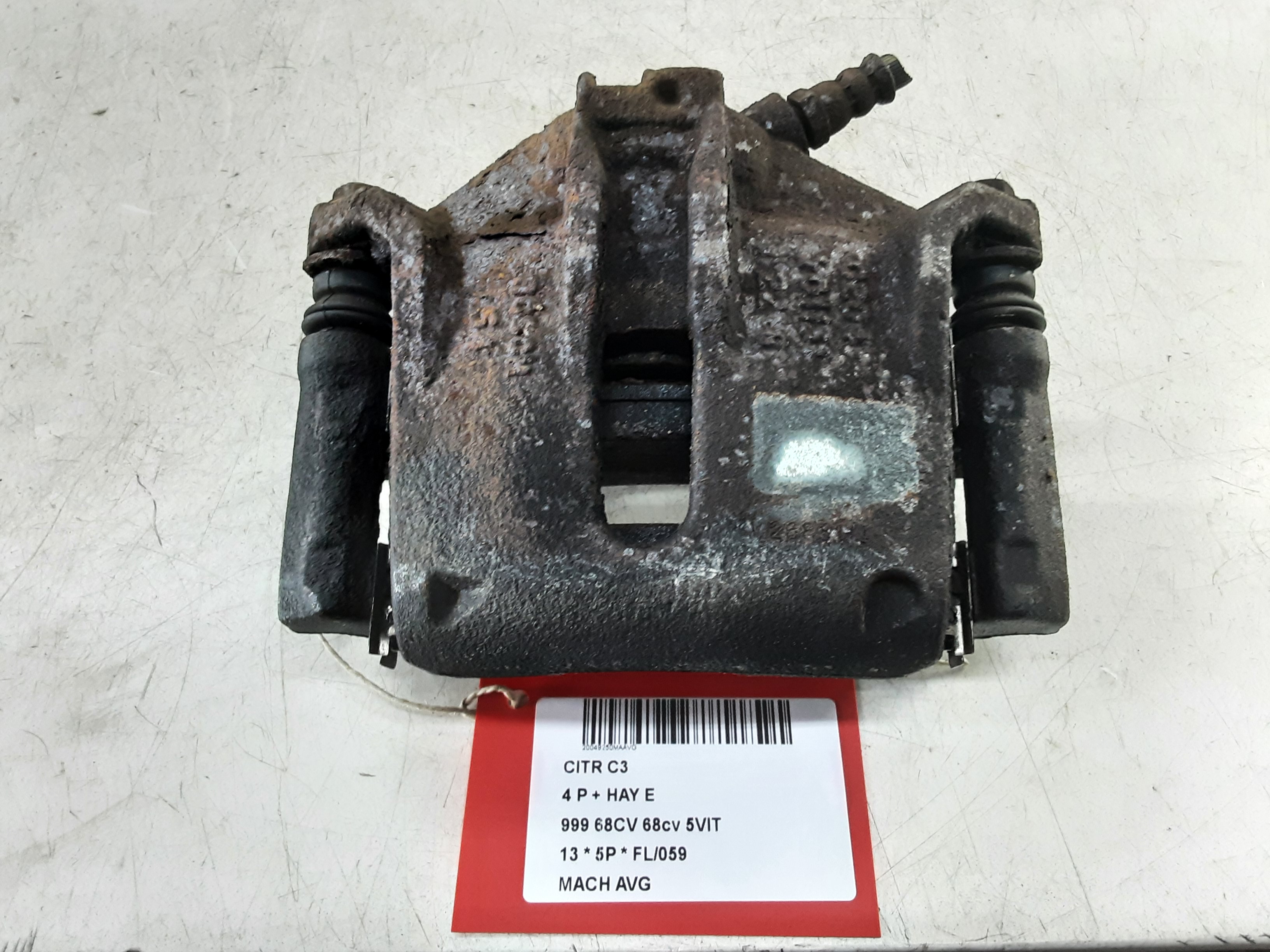 REMKLAUW VOOR LINKS Citroen C3 11/09 - 16