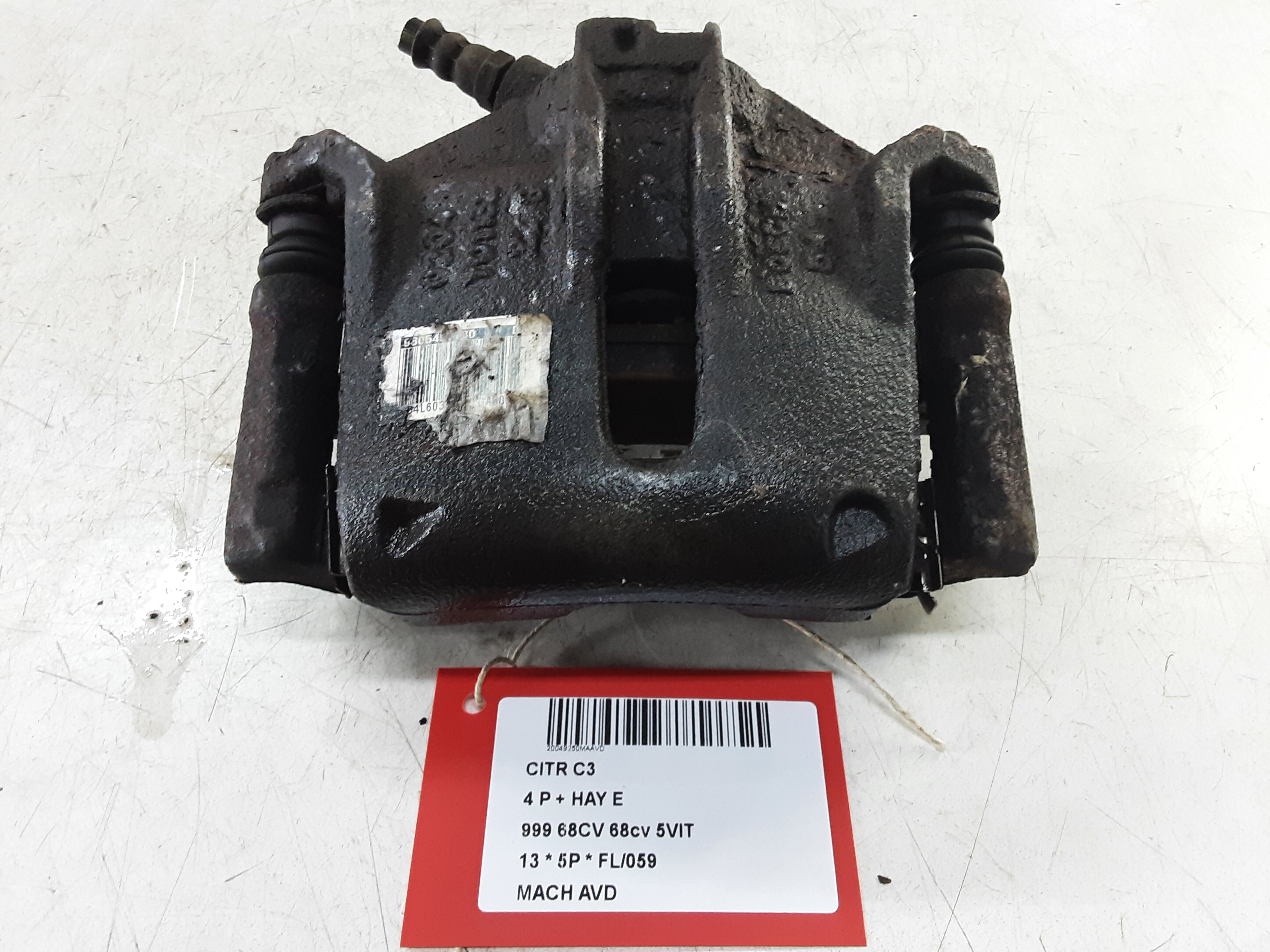 REMKLAUW VOOR RECHTS Citroen C3 11/09 - 16