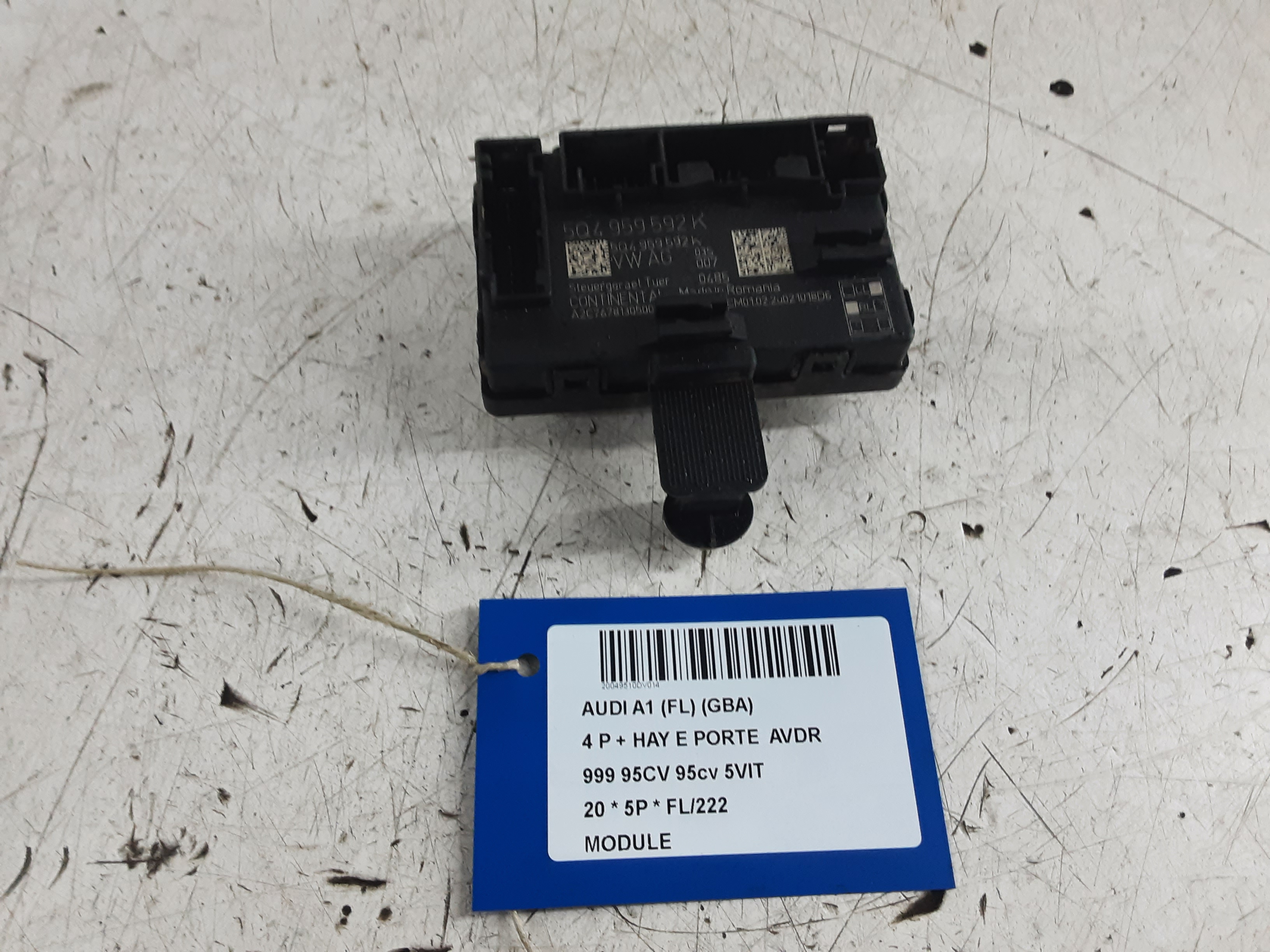 MODULE Audi A1 12/18+