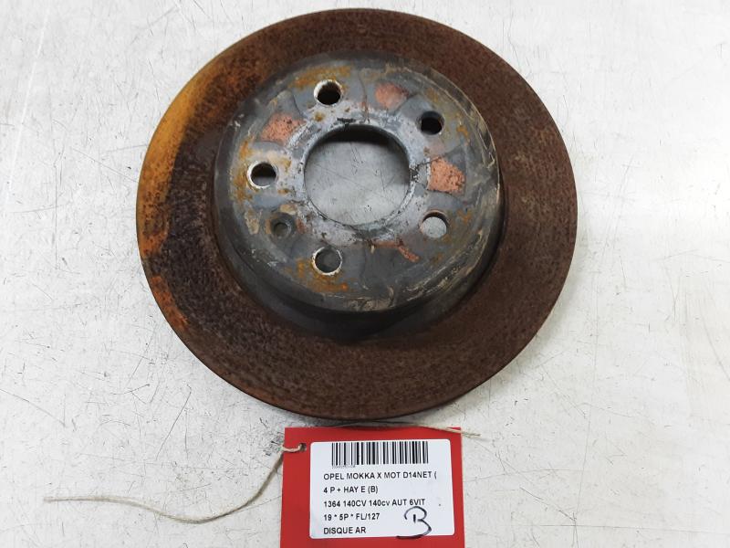 DISQUE ARRIERE Opel MOKKA X 10/16 - 21